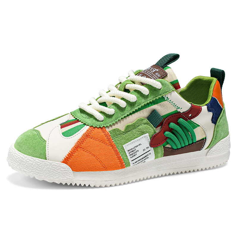 Thin Multi-Dopamine Agan Shoes Men's Mesh Breathable Versatile Casual Sports Sneakers
