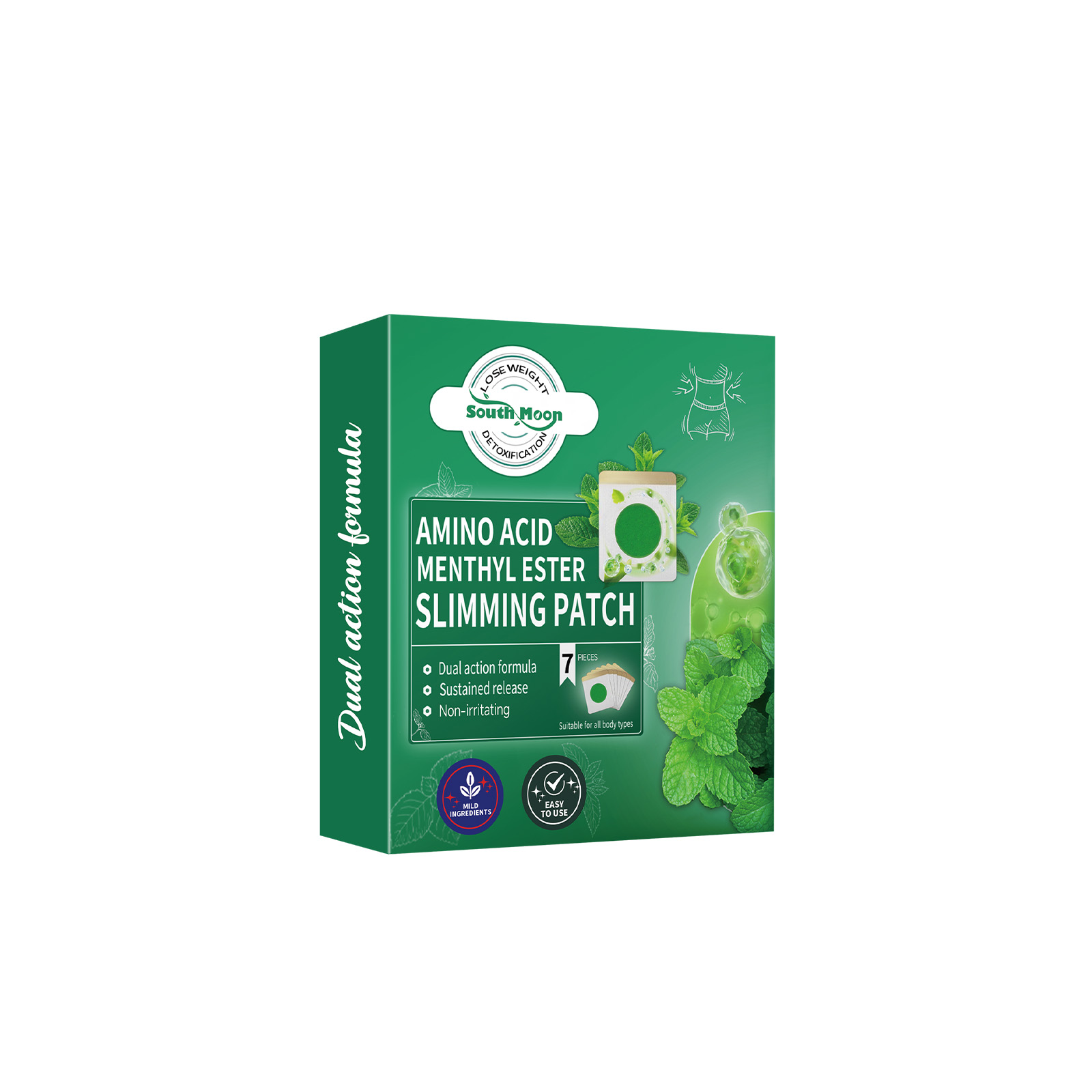 South Moon Herbal Body Navel Patch, Gentle Care Of Natural Light Body Beauty Lazy People Tight Navel