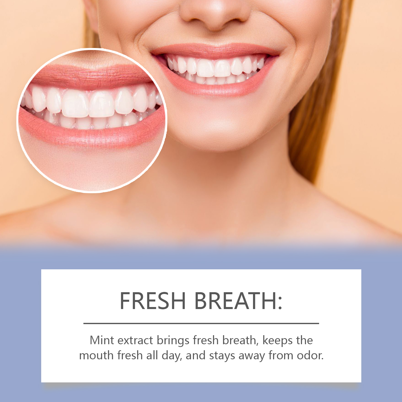 Bright smile beside daily tooth powder freshness claim