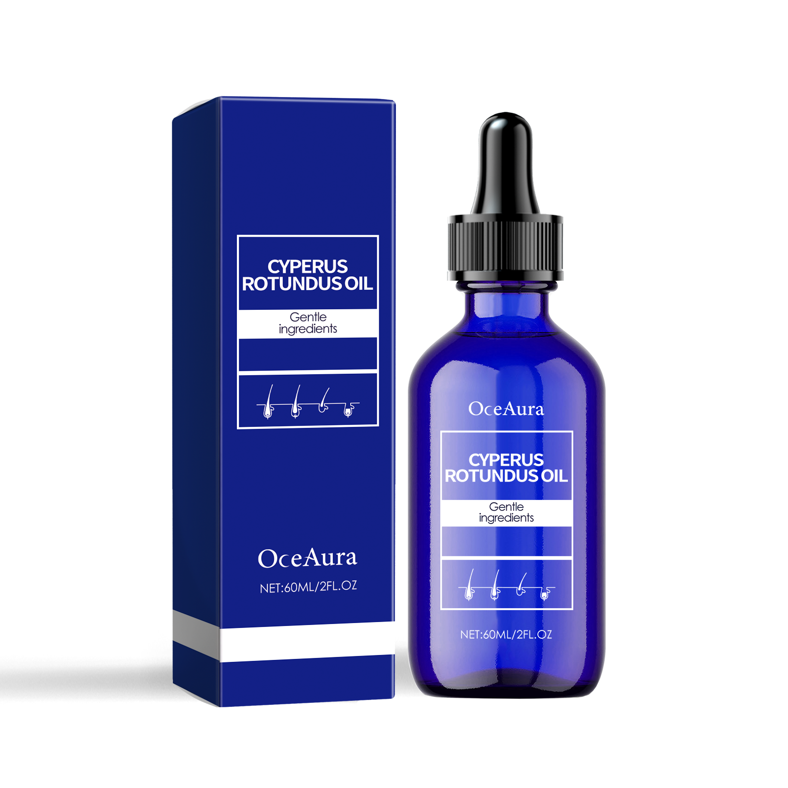 OceAura Hair Care Essential Oil Daily Body Care Essential Oil For Nourishing, Smooth And Delicate