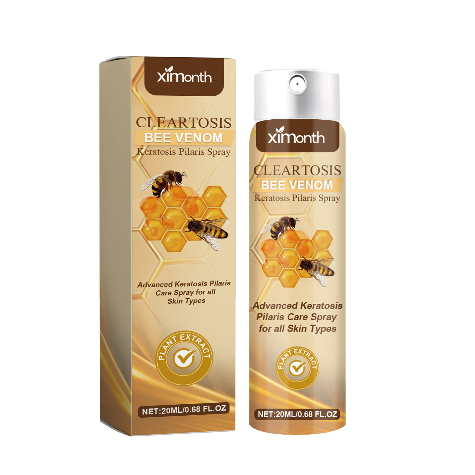 Ximonth Hair Keratosis Treatment Spray Cleans Back Acne And 