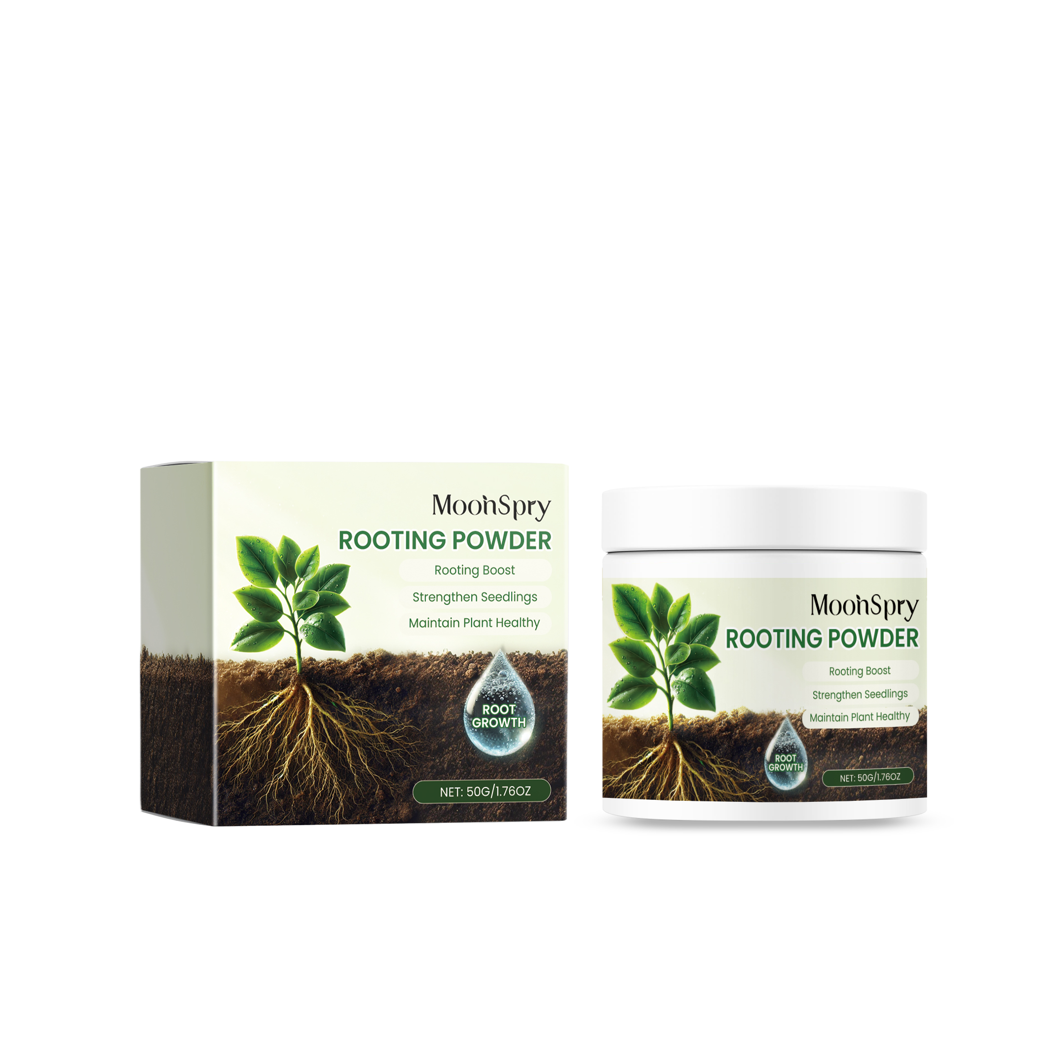 MoonSpry Plant Root Powder Is A Nutrient Supplement To Impro