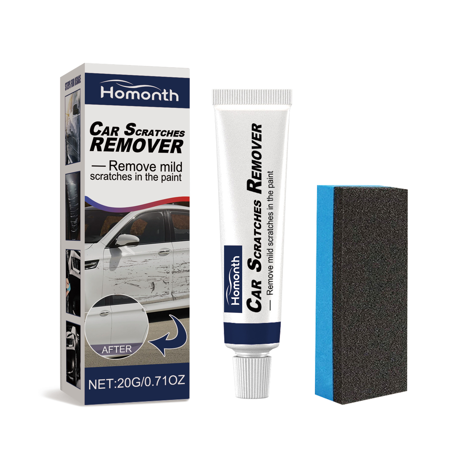 Homonth Automotive Scratch Care Agent Removing Marks Abrasiv