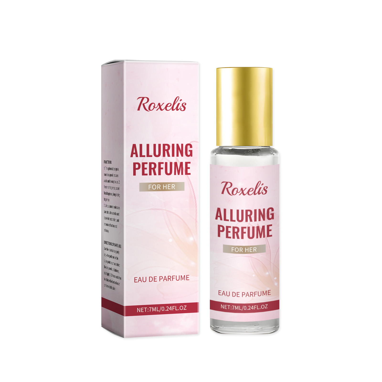 Roxelis Charm Light Floral Water, Mild Fresh Light Scent Lasting Fragrance Elegant Exudes Charm