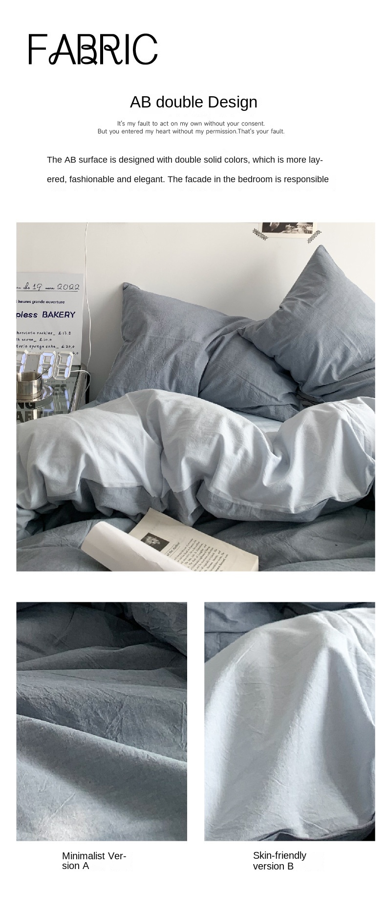 Solid Color Simple Four-Piece Set Flannel Quilt Cover - Summer Washed Cotton Bedding -Three-Piece Set, obors.com Solid Color Simple Four-Piece Set Flannel Quilt Cover - Summer Washed Cotton Bedding -Three-Piece Set, https://obors.com/product/solid-color-simple-four-piece-set-flannel-quilt-cover-summer-washed-cotton-bedding-three-piece-set/