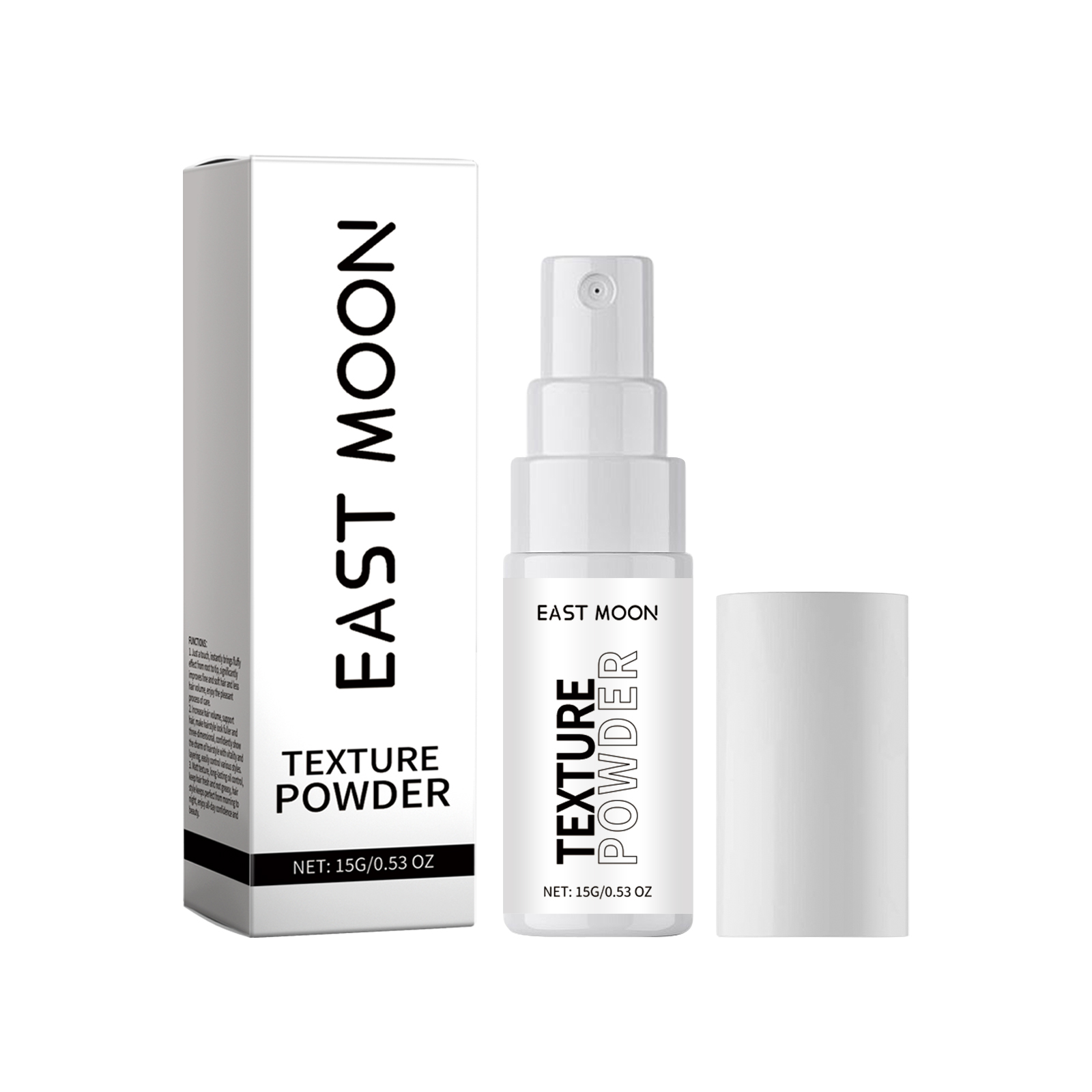 East Moon Hairstyle Spray, Men's Hairstyle, Fluffy Hair Quality Control Oil, Refreshing Styling