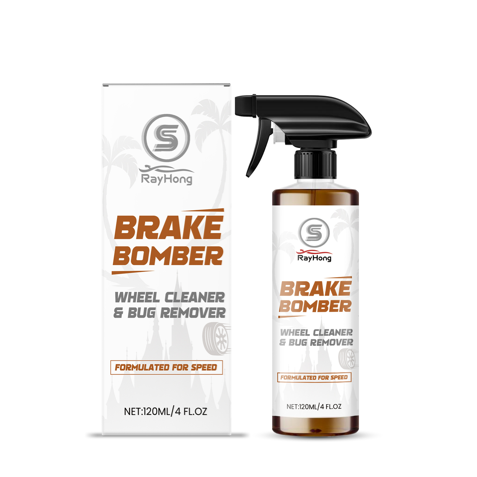 Rayhong Car Wheel Cleaner, A Cleaning And Maintenance Agent 