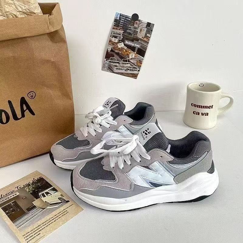 Ape Shark Reflective Retro Ancestor Grey NB5740 Camouflage N-Word Shoes Unisex Dad Shoes Casual