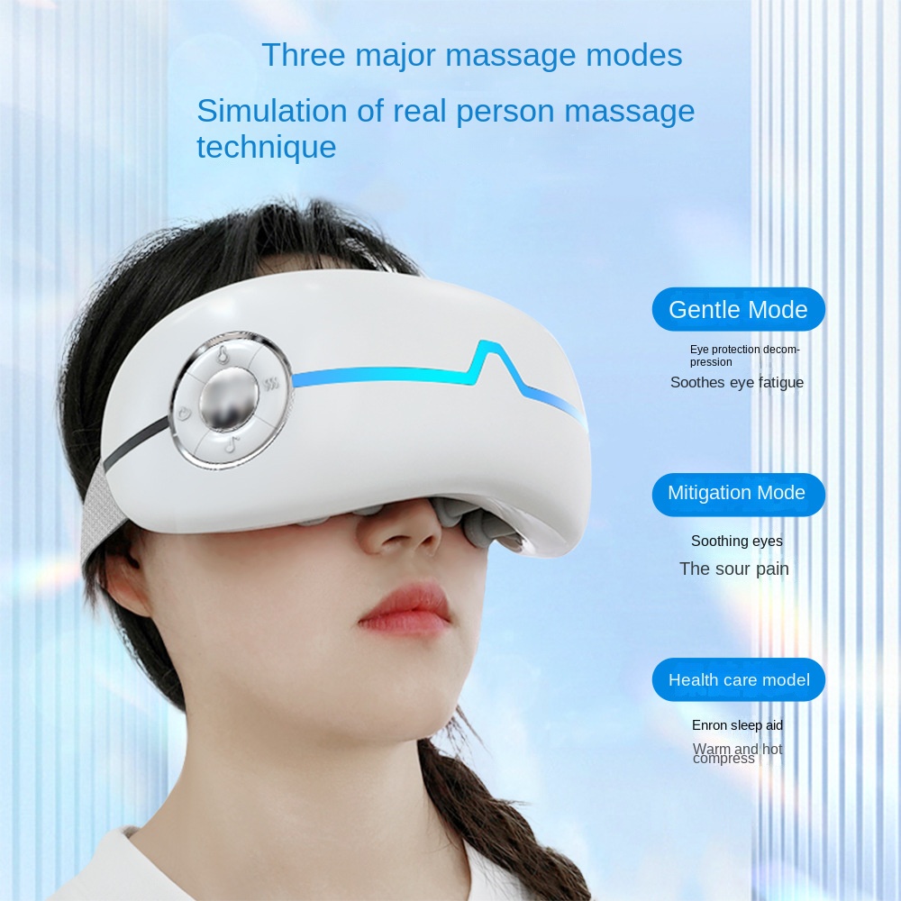 Eye Care Instrument Humidifying Steam Moisturizing Eye Massager Eye Mask Heat Vibration Children's