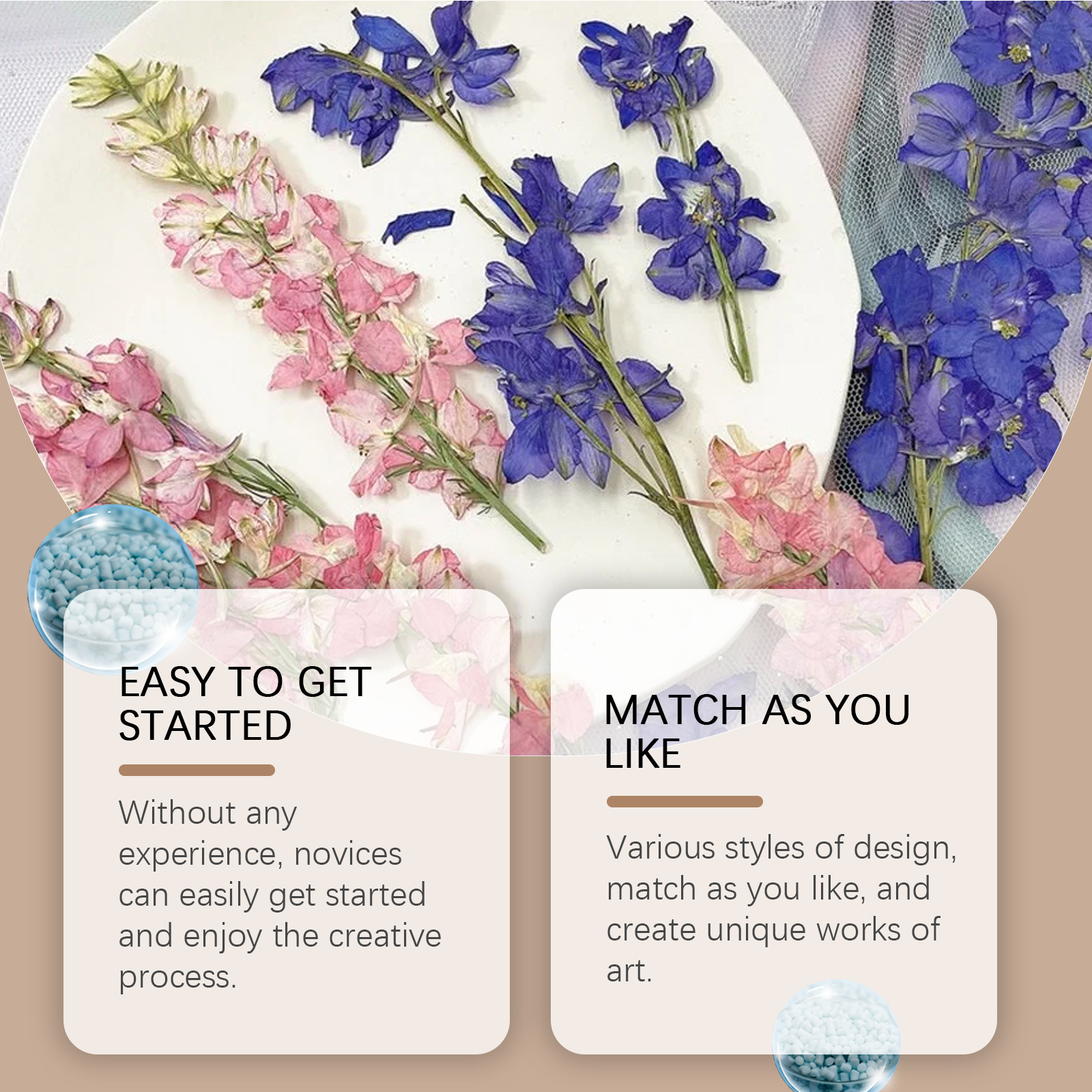 Beginner-friendly dried flower bookmark arrangement ideas