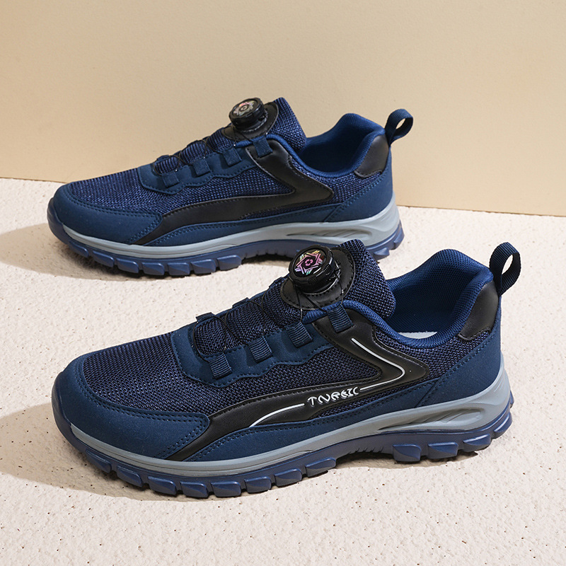 Unisex Sports Casual Shoes Breathable Walking Shoes Outdoor Hiking Trekking Men's Mesh Elderly Shoes Walking Shoes image 6