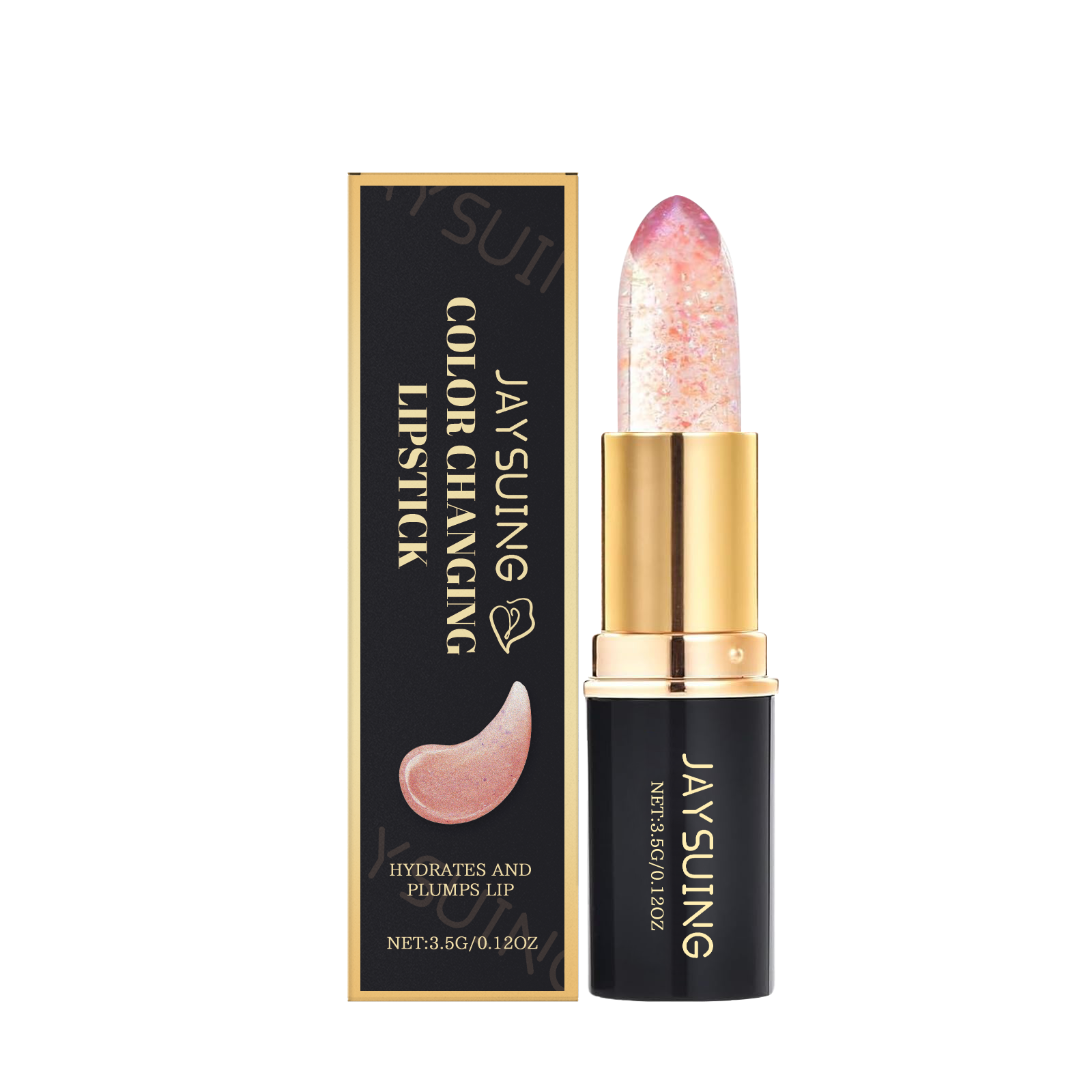 Jaysuing Sparkling Color-Changing Nourishing Lip, Balm Moisturizing And Non-Greasy, Nourishing Lips
