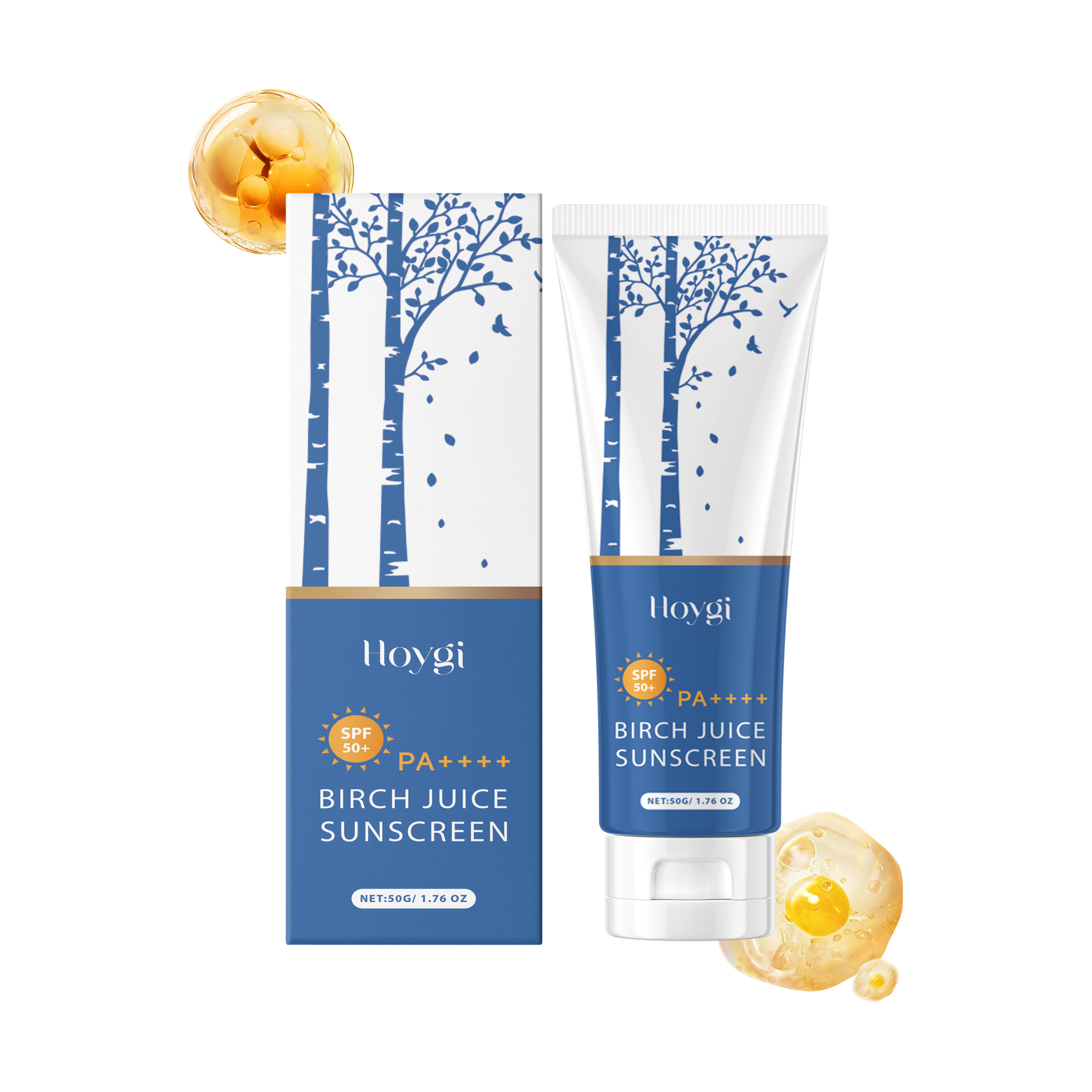 Hoygi Birch Juice Oil Control Protective Cream, Outdoor Ligh