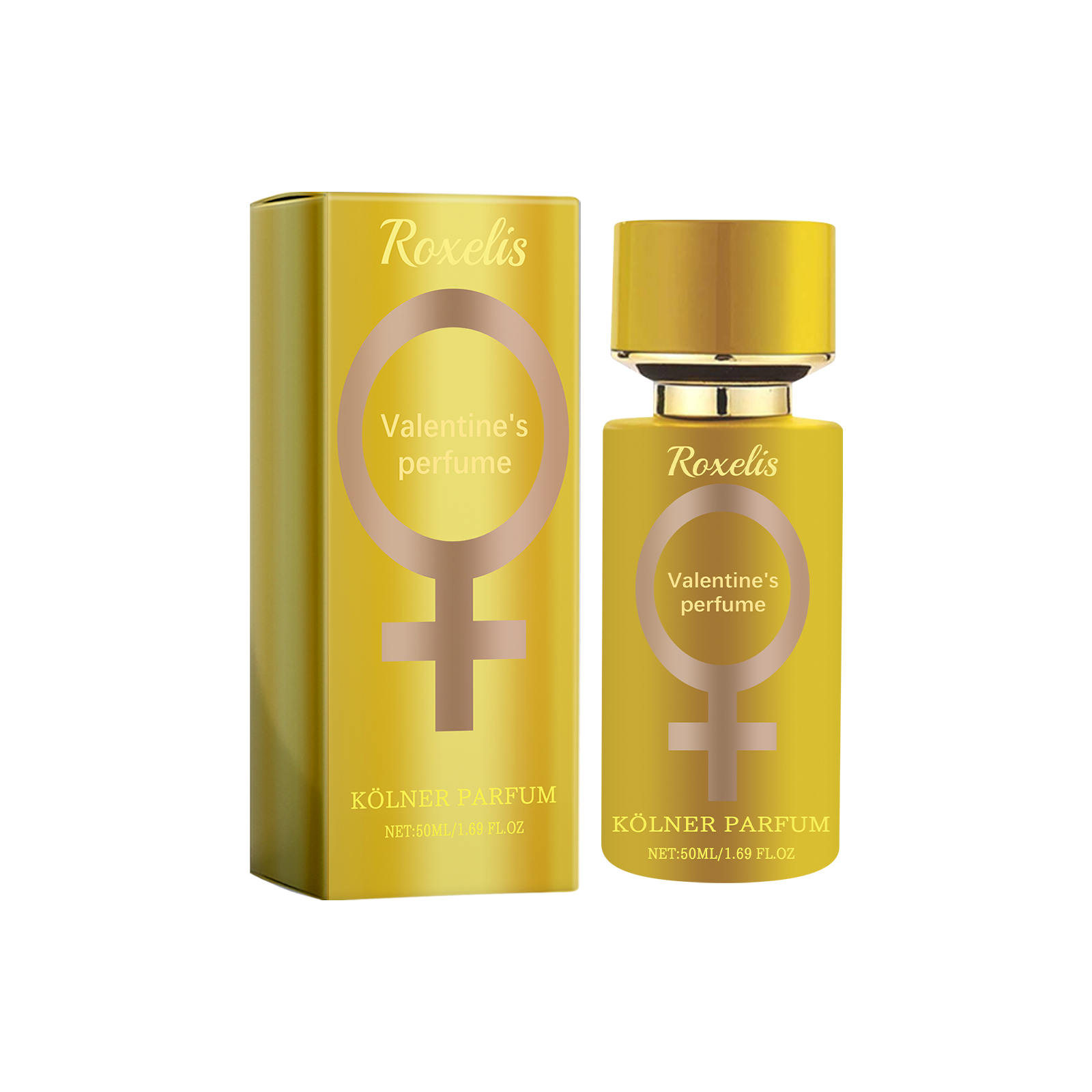 Roxelis Valentine's Day Atmosphere Cologne Natural Romantic Fresh And Elegant Stay Fragrance Charm