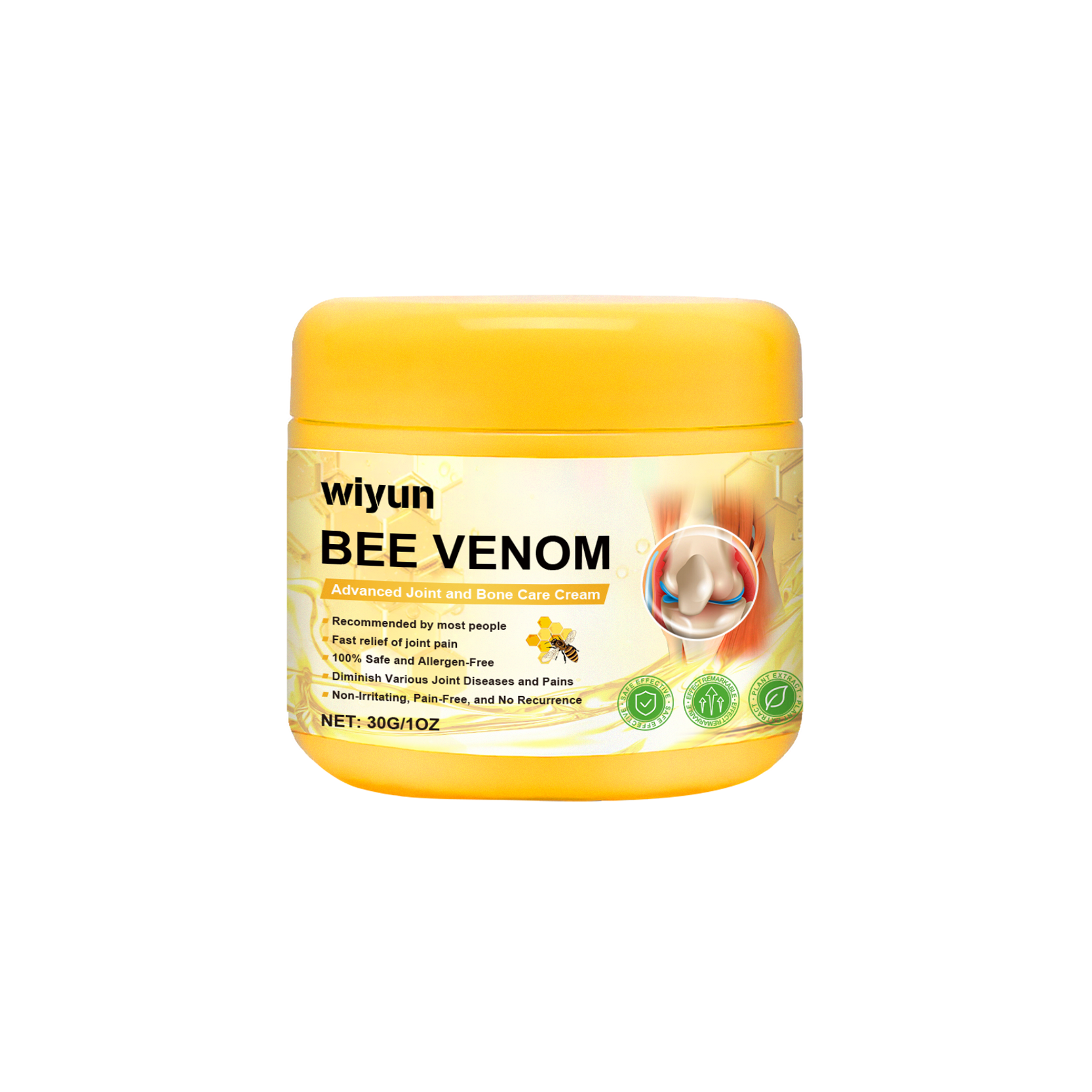 Wiyun Body Joint Repair Cream, Wrist And Knee Massage Daily 