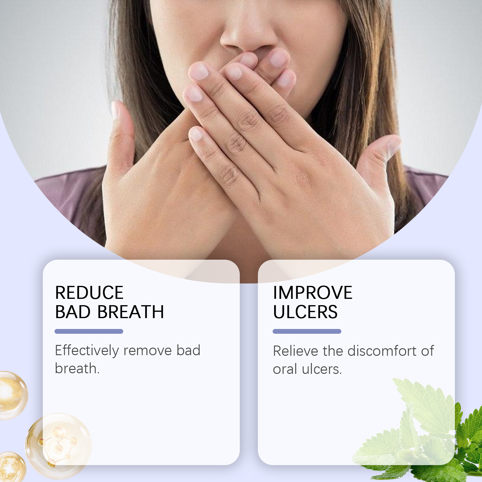 Oralhoe spray supporting oral ulcer comfort