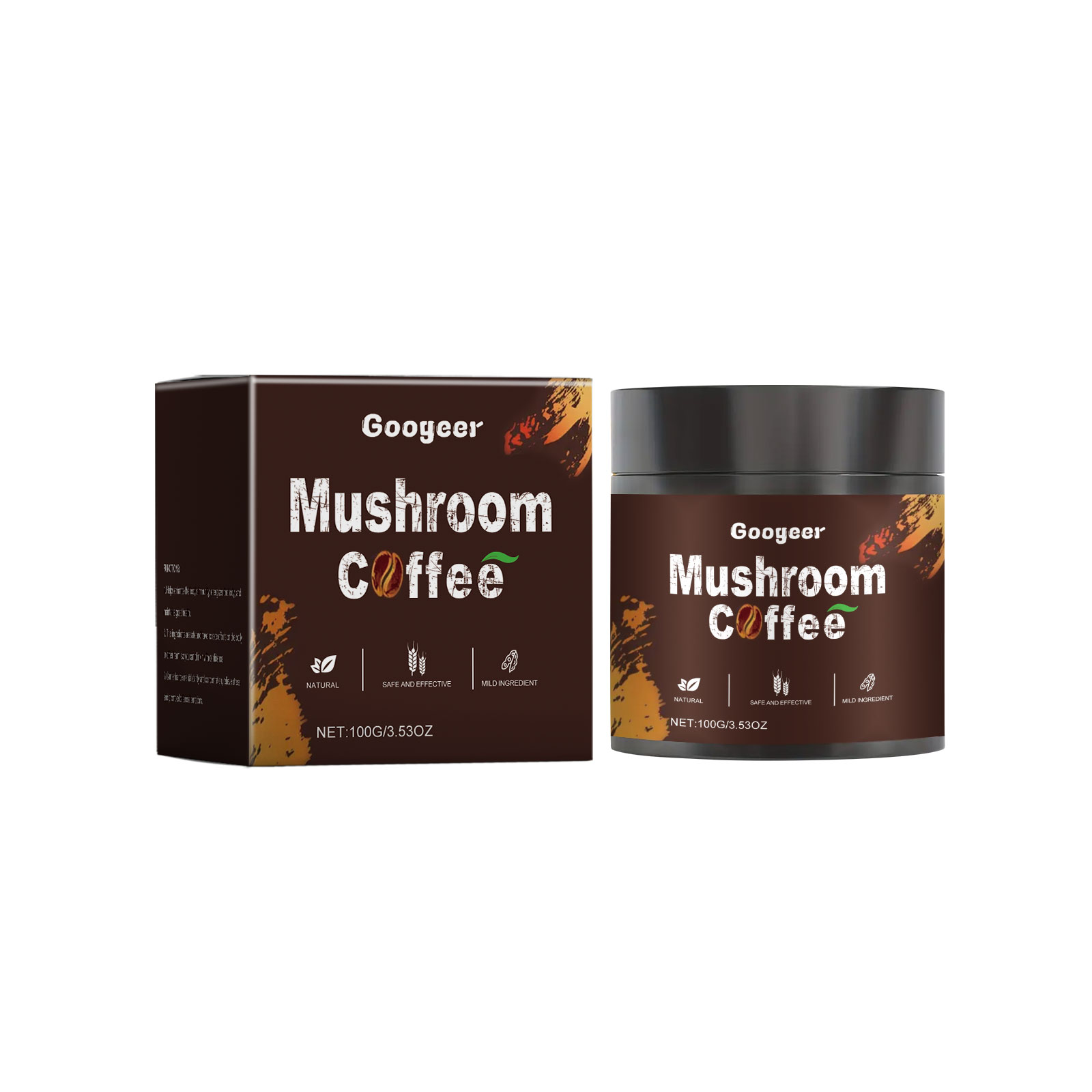Googeer  Instant Mushroom Coffee (For Entry) For Body Treatm