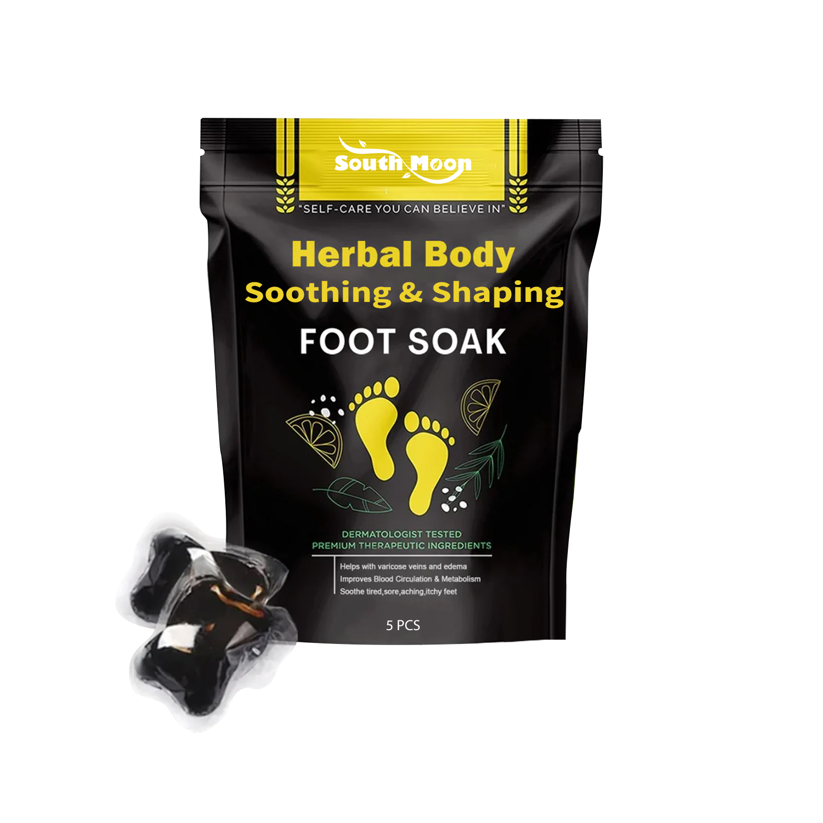 South Moon Herbal Foot Bath Bags Gently Moisturize The Skin On The Feet And Care For Lazy People's