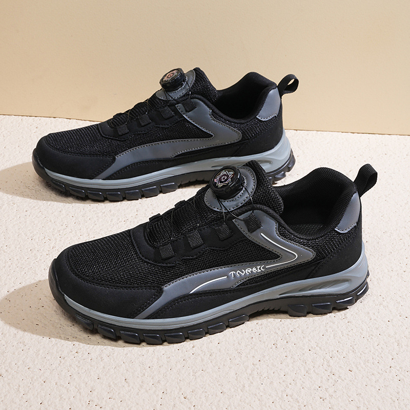 Unisex Sports Casual Shoes Breathable Walking Shoes Outdoor Hiking Trekking Men's Mesh Elderly Shoes Walking Shoes image 7