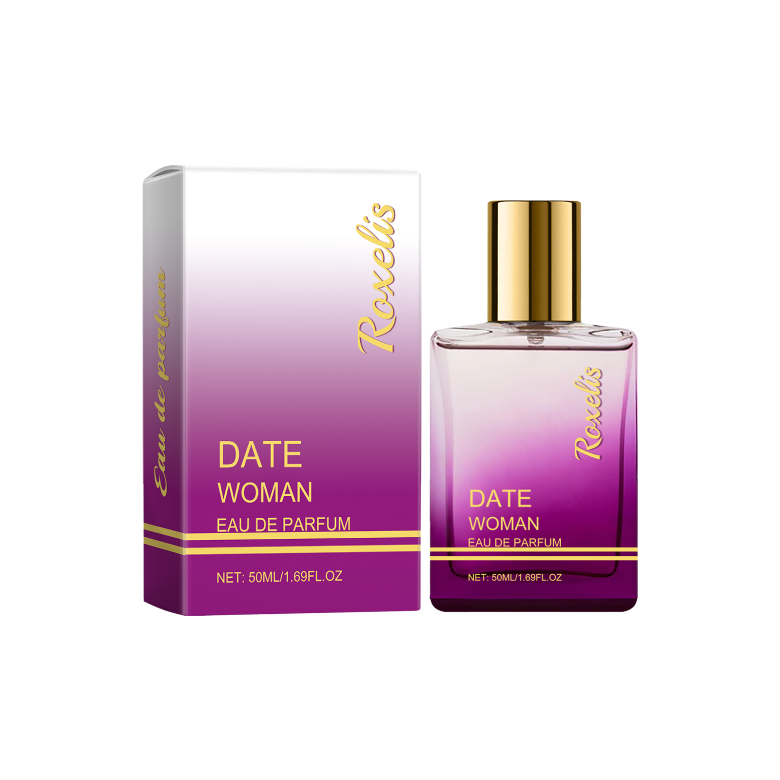 Roxelis Travel Perfume (Saffron)Herbal Charm Perfume Keep Fragrance Release Charm Misty Rain Garden
