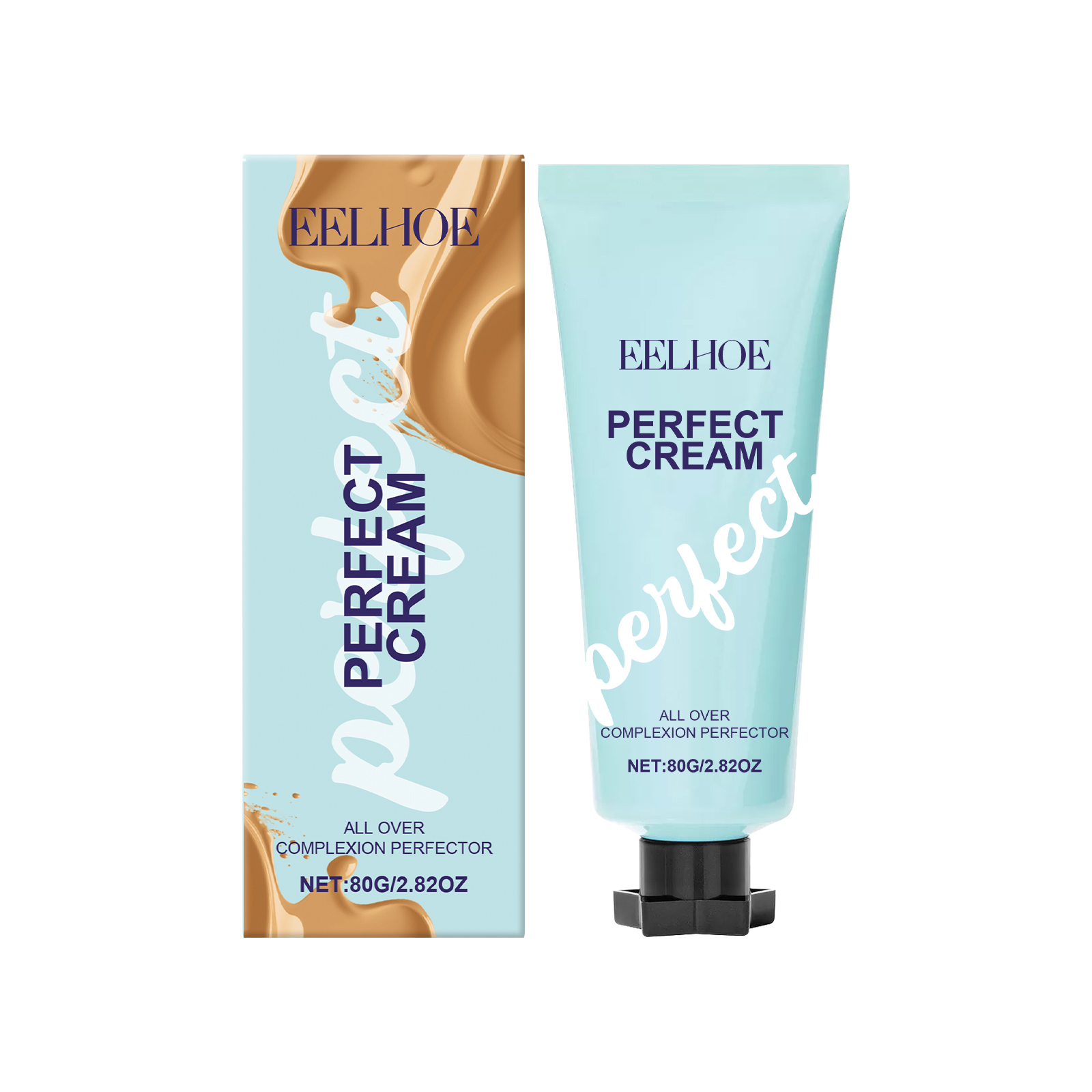 EELHOE Skin Tone Concealer, Covers Blemishes, Dullness, Naturalness, Lightness, Moisture, Clarity