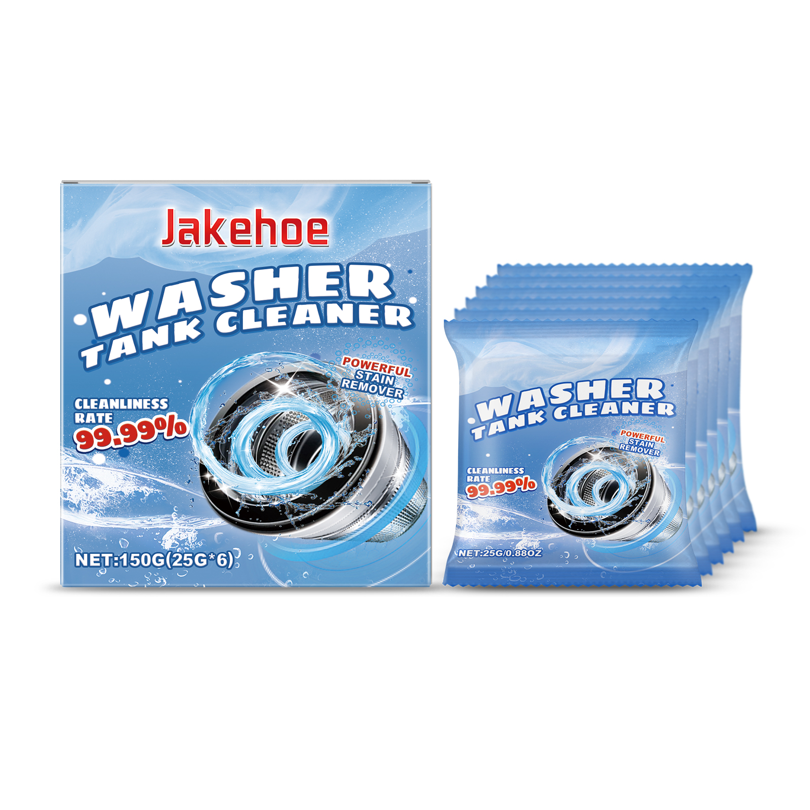 Jakehoe Washing Machine Cleaning Powder Is A Multi-Functional Cleaning Powder For Dirt And Odors In