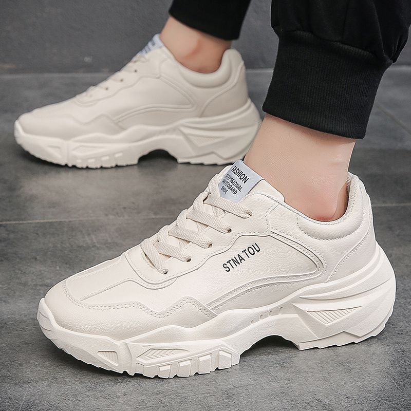 Men's Shoes Fashionable Casual Breathable Height-Enhancing Running Sports Dad Shoes image 6