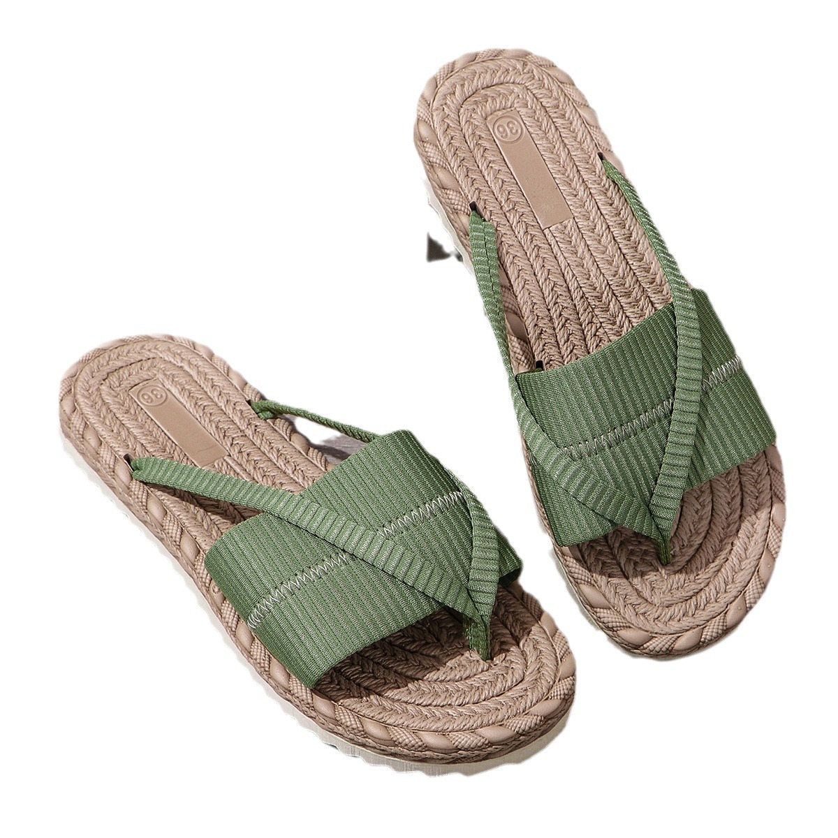 Women's Beach Vacation Sandals Toe-Strap Flip-Flops Slipper