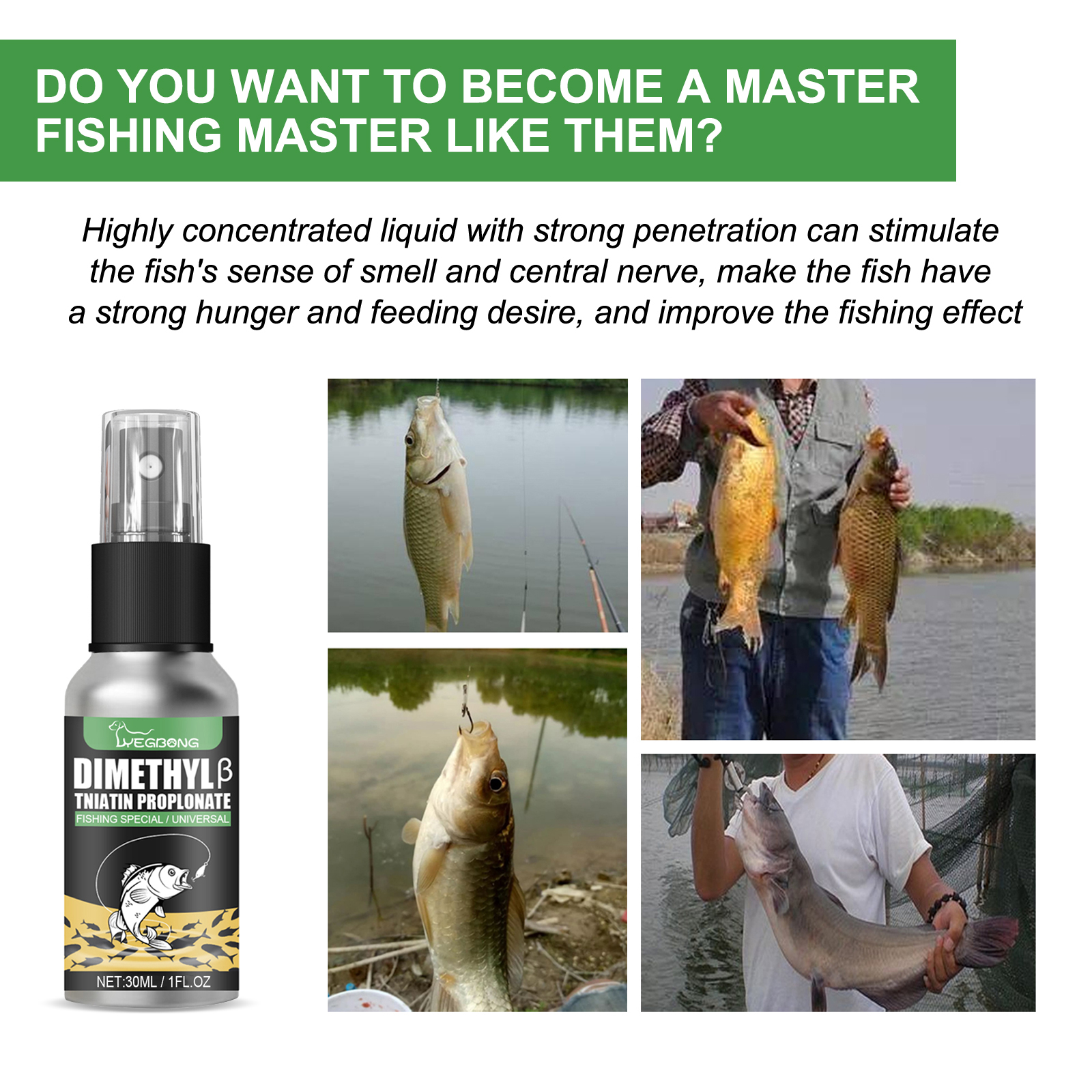 Fishing attractant carton with anglers and fish