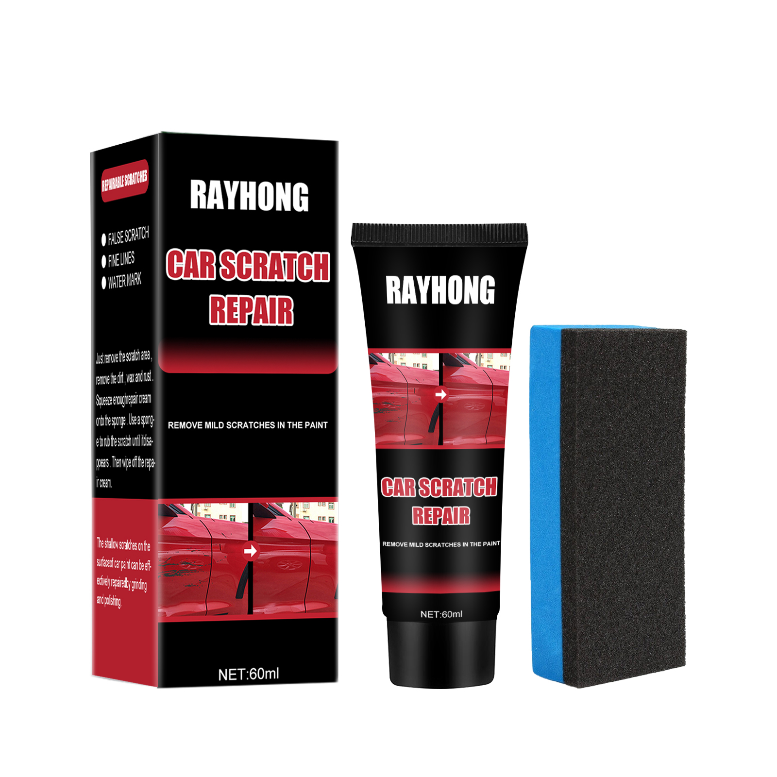 Rayhong Car Scratch Repair, Beauty Maintenance Polishing Pai