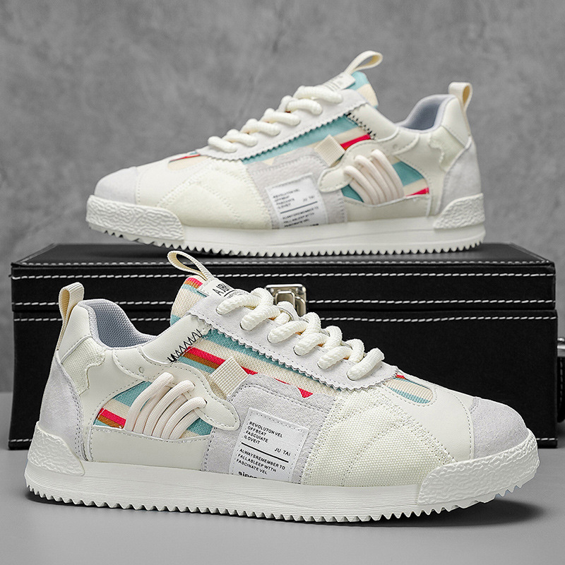 Thin Multi-Dopamine Agan Shoes Men's Mesh Breathable Versatile Casual Sports Sneakers image 5