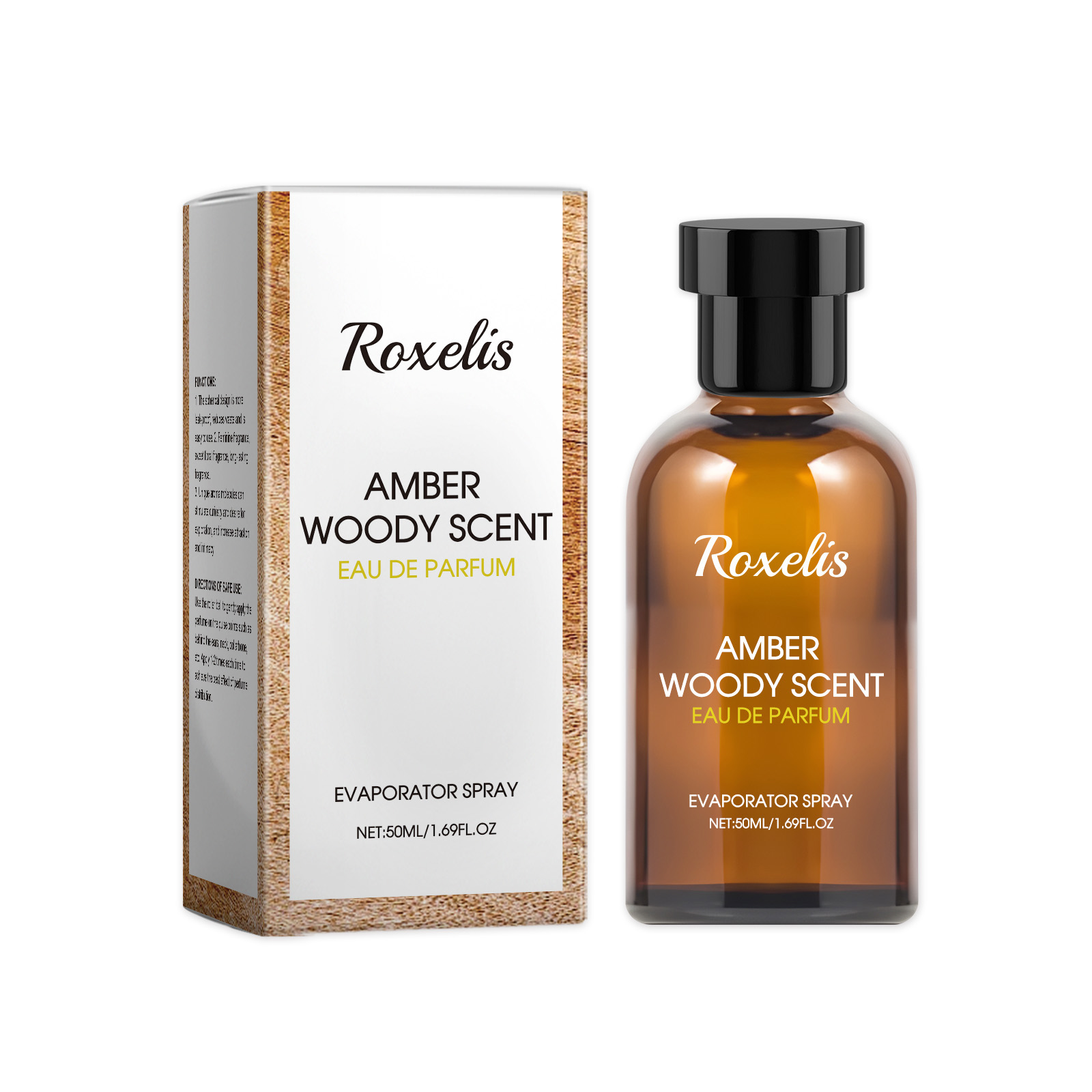 Roxelis Amber Wood Light Essential Oil Fresh And Elegant Wood Scent Exudes Charm Fragrance