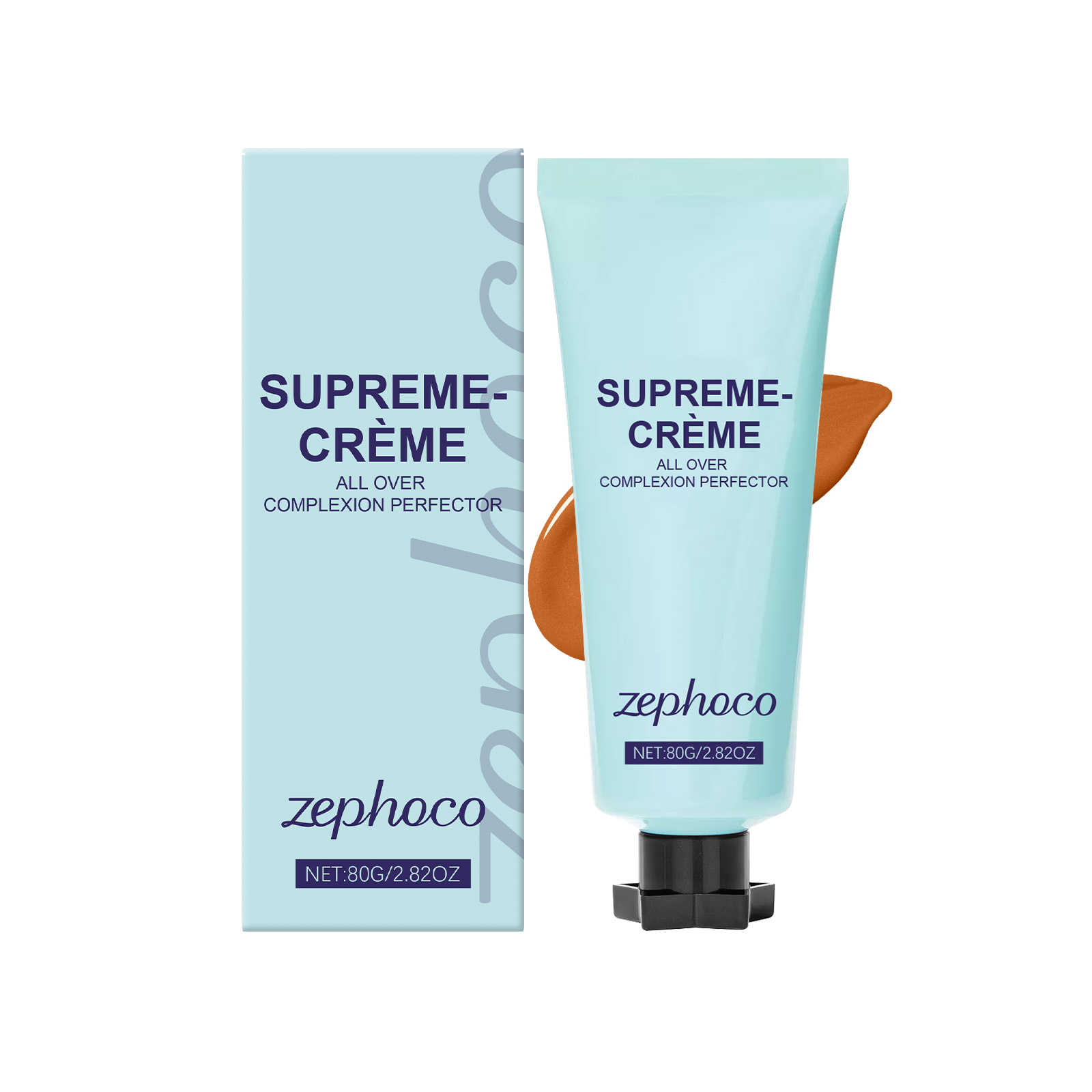 zephoco Long Duration Concealer For Dark Skin, Tone Sheer Sheer Matte Natural Anti-Rub And Make-Up