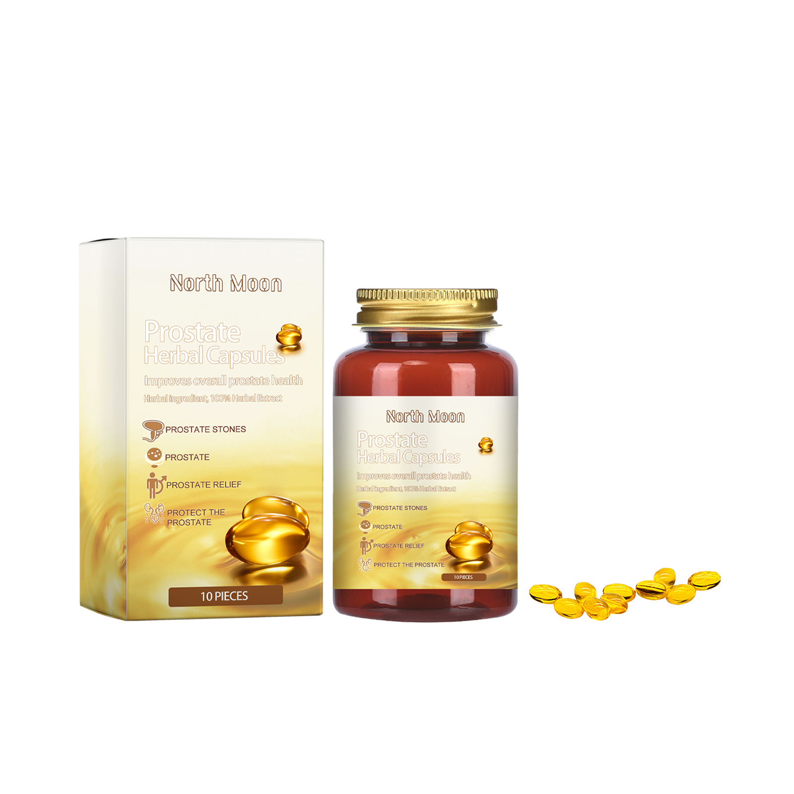 North Moon Qianlikang Relief Capsule, Men's Body Massage Treatment To Relieve Discomfort, Strong