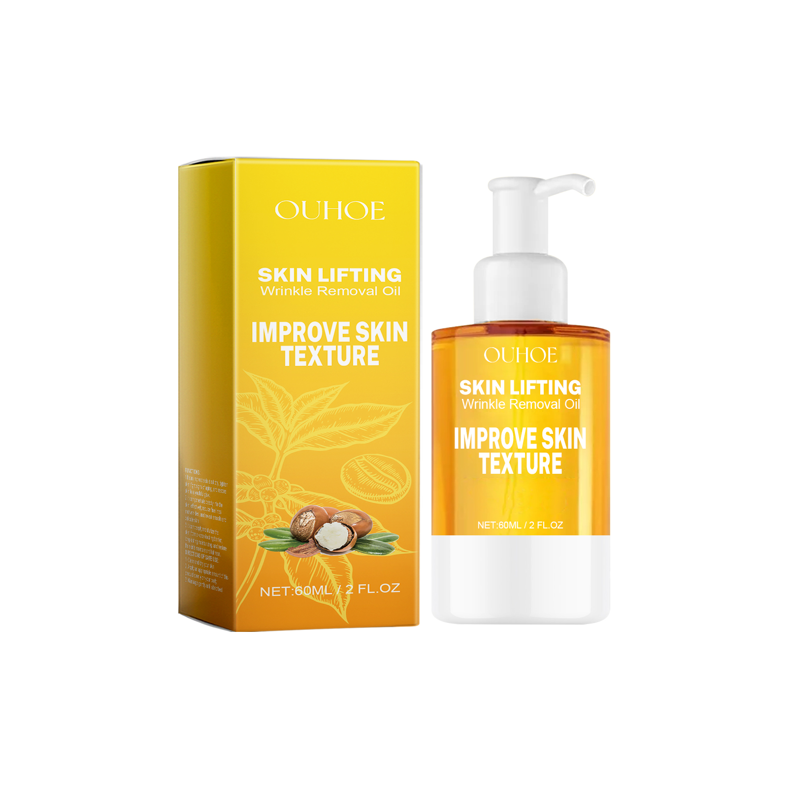 OUHOE Facial Firming Essential Oil, Moisturizing, Gently Nourishing And Lifting Skin Daily Smooth