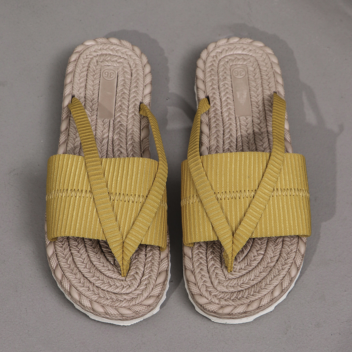 Women's Beach Vacation Sandals Toe-Strap Flip-Flops Slipper image 3