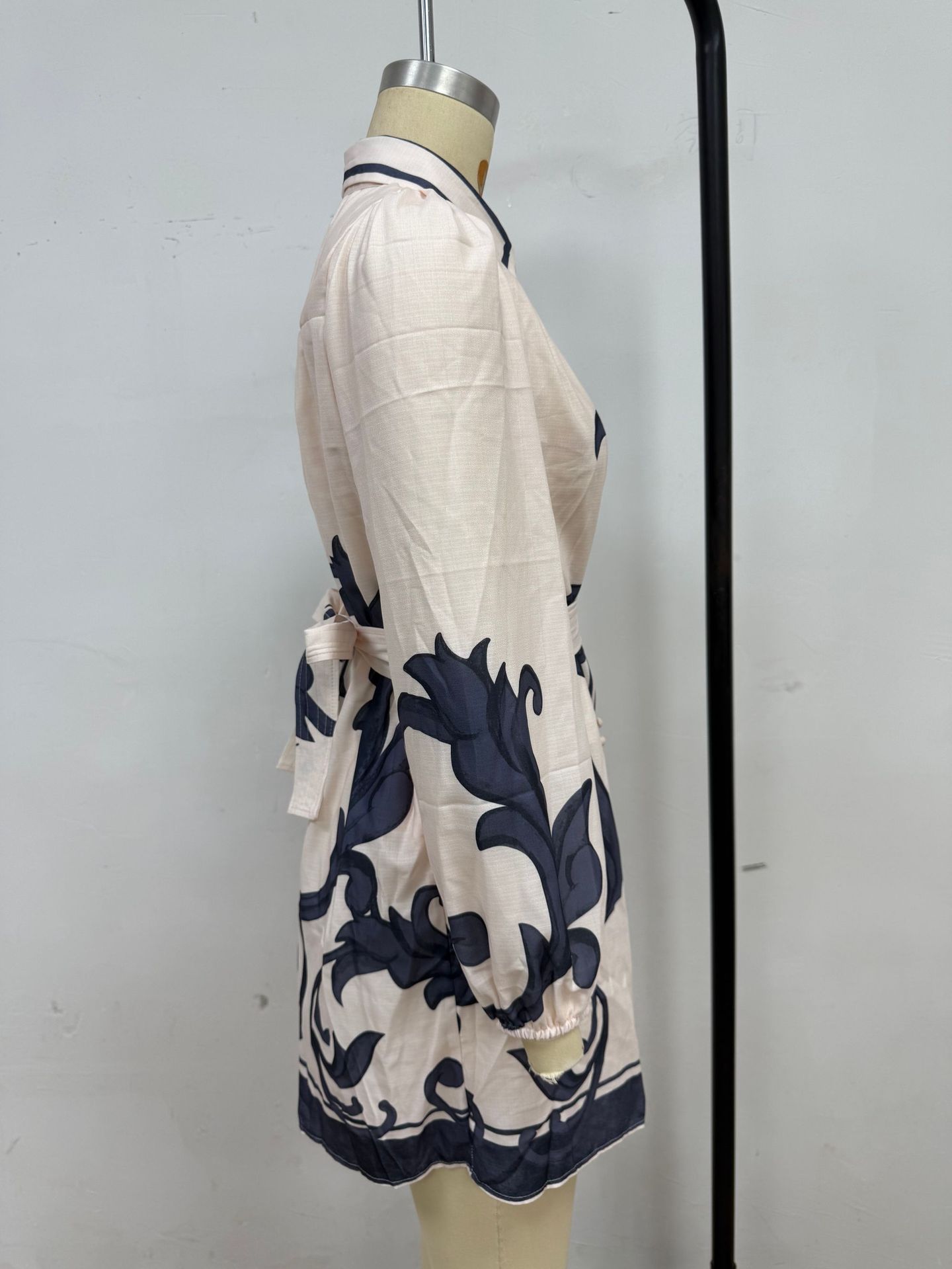 Vintage Floral Print Dress Styled Look