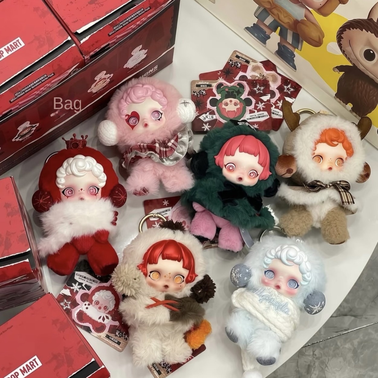 Winter Melody Series Trendy Play Blind Box SKULLPANDA Plush Doll
