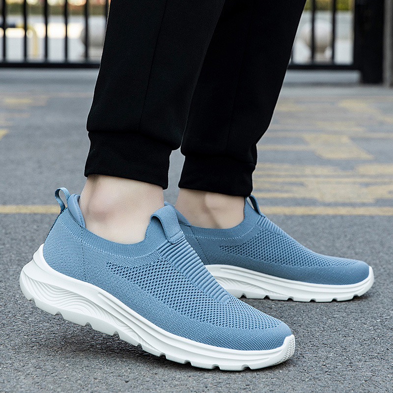 Spring Summer Autumn Elderly Shoes Parent-Child Shoes Slip-On Casual Men's Walking Shoes Classic Style image 8
