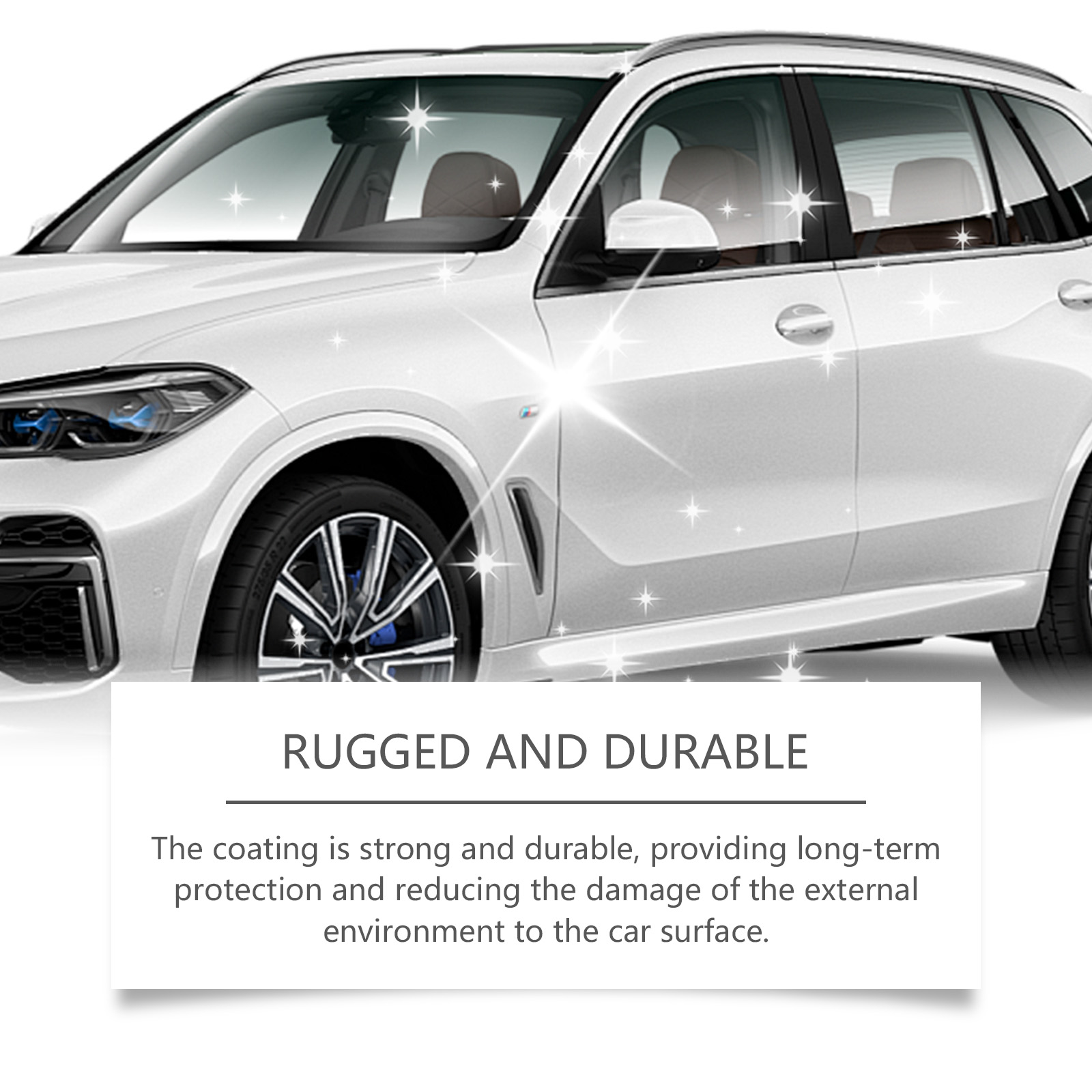SUV displaying protective exterior coating and bright finish