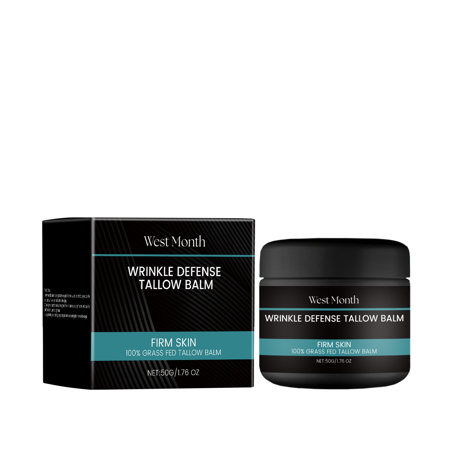 West&Month Men's Facial Butter, Facial Moisturizer Nourishes Men's Moisturizing Cream