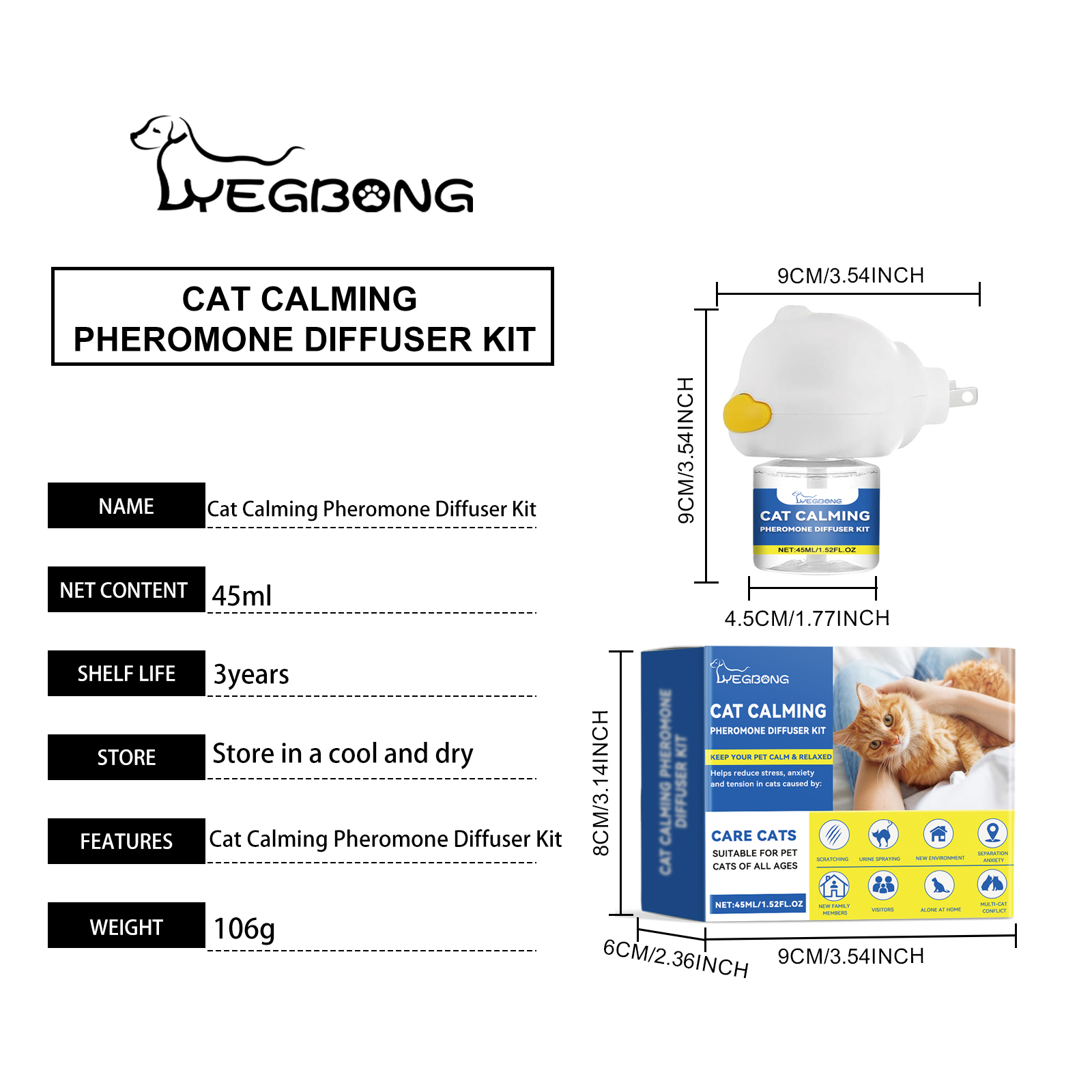 Cat Calming Diffuser Set - image 2