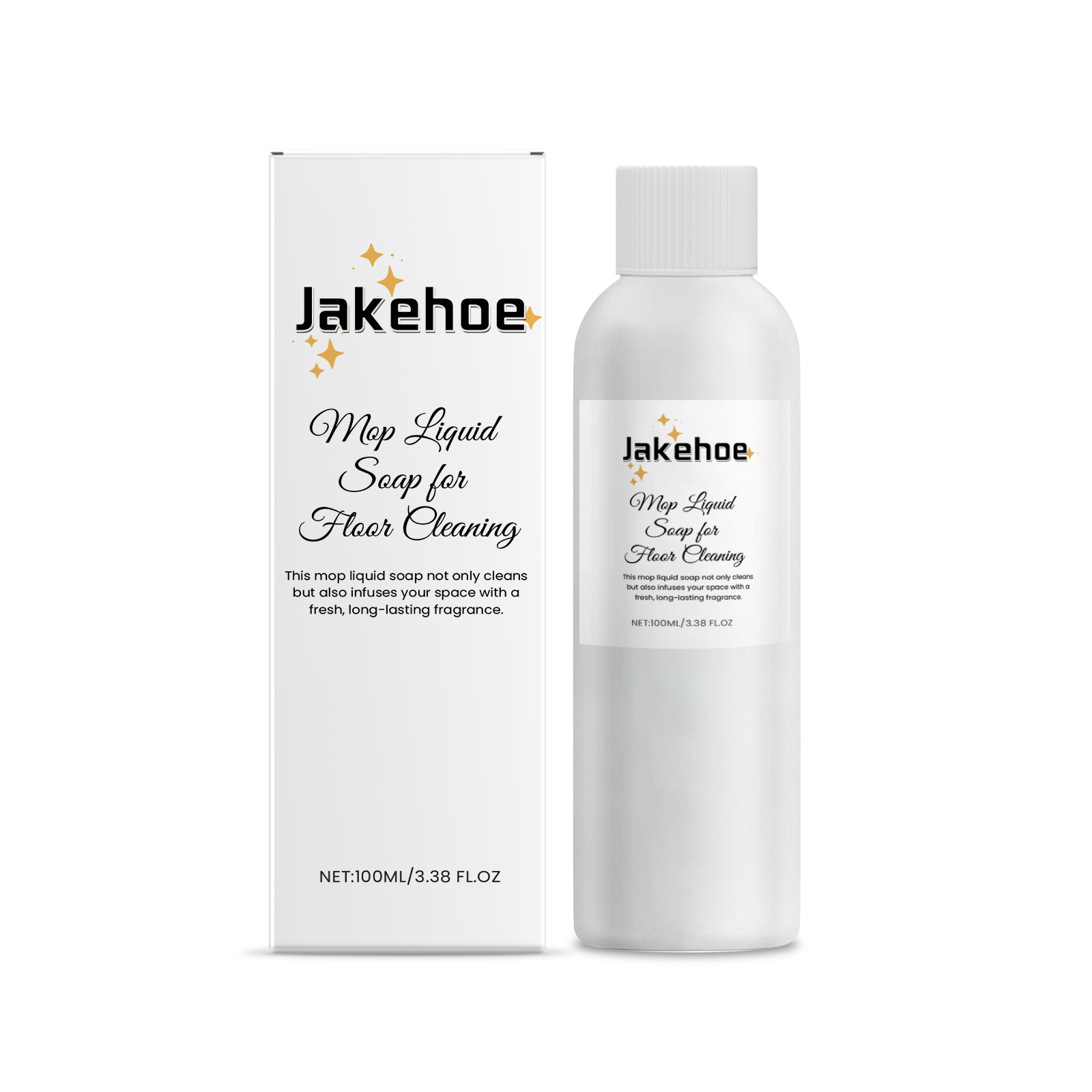 Jakehoe Mop Cleaner, Household Floor Tile Cleaning And Brightening Decontamination Polishing Mop