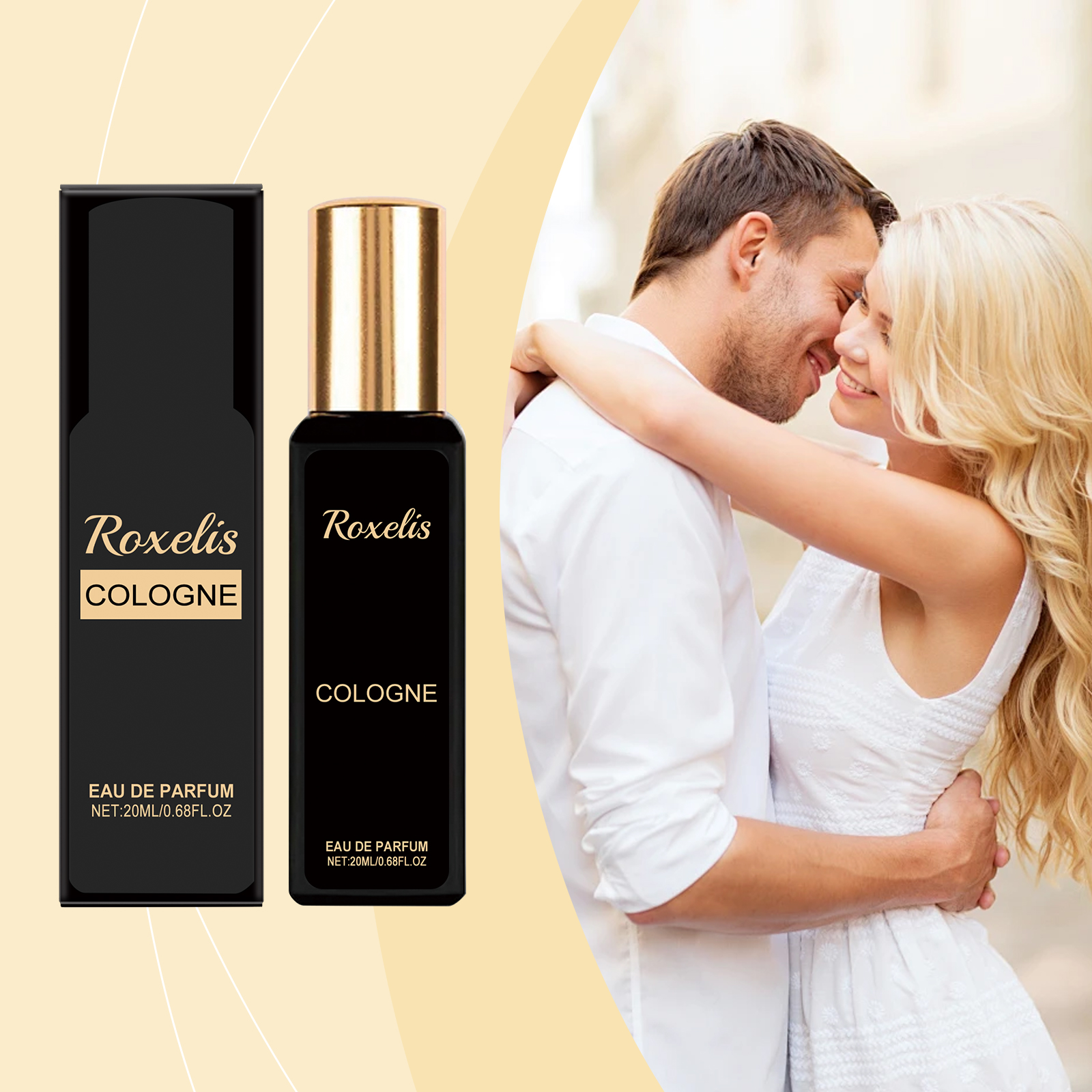 Roxelis cologne for romantic everyday wear