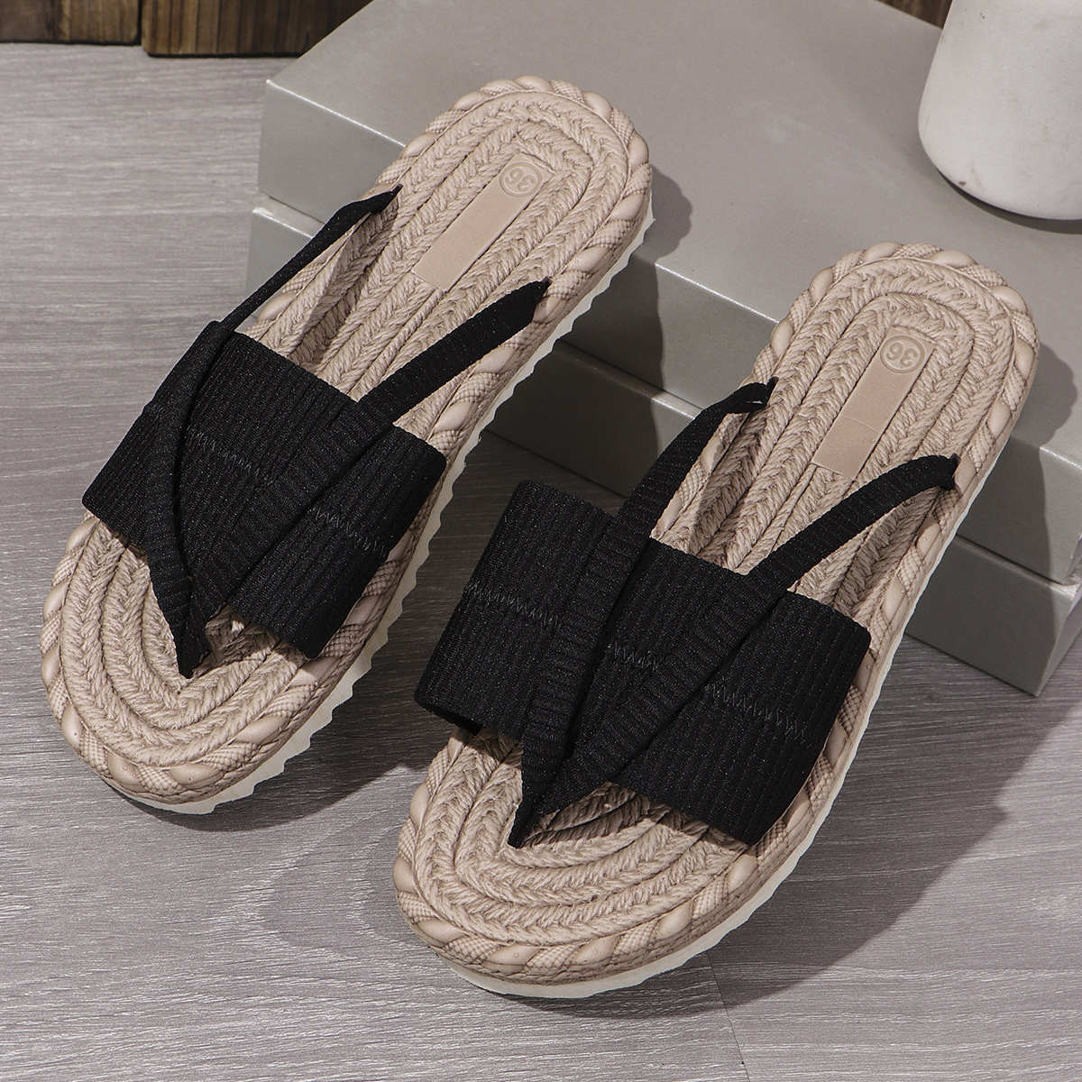 Women's Beach Vacation Sandals Toe-Strap Flip-Flops Slipper image 9