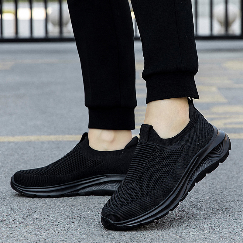 Spring Summer Autumn Elderly Shoes Parent-Child Shoes Slip-On Casual Men's Walking Shoes Classic Style image 10