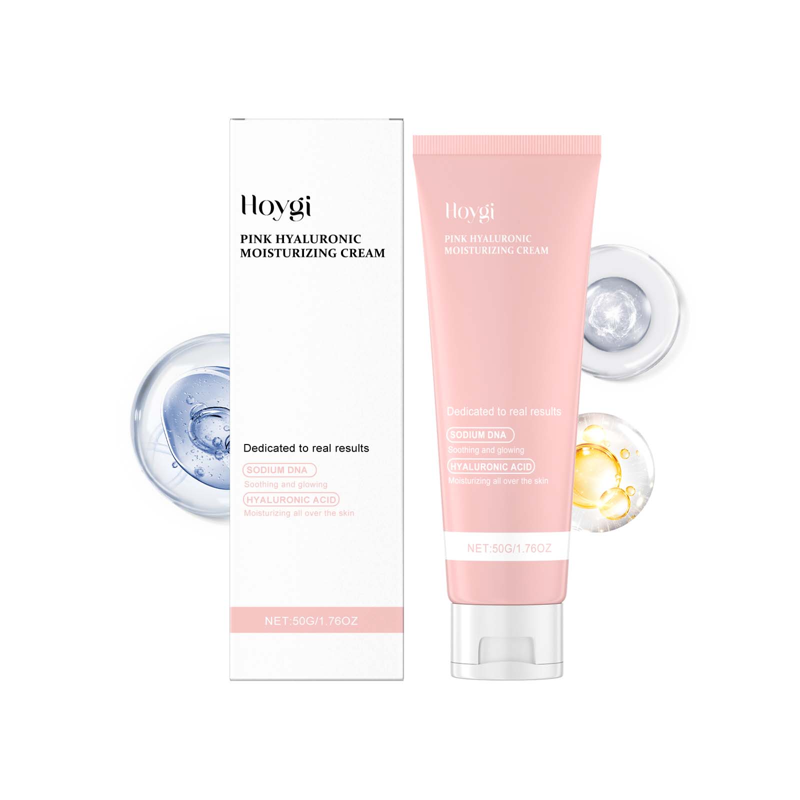 Hoygi Hyaluronic Acid Moisturizer, Gentle Hydrating, Nourish