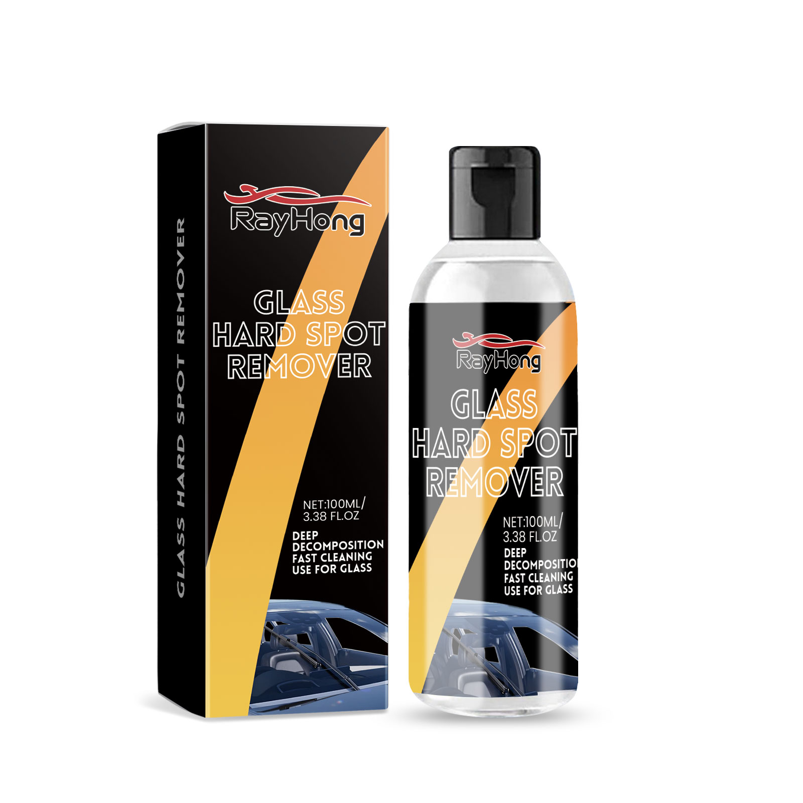 Rayhong Automotive Glass Oil Film Cleaner, Automotive Front 