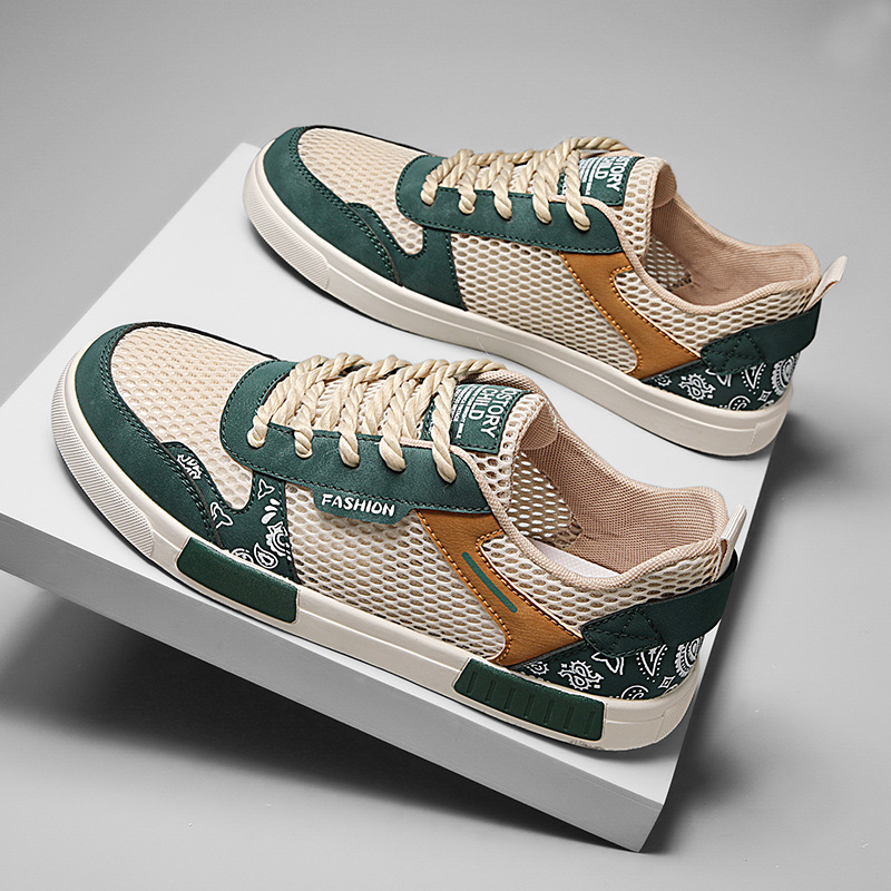Hollow Sneakers Men Comfortable Mesh Shoes Lightweight Trendy Versatile Casual Shoes image 8
