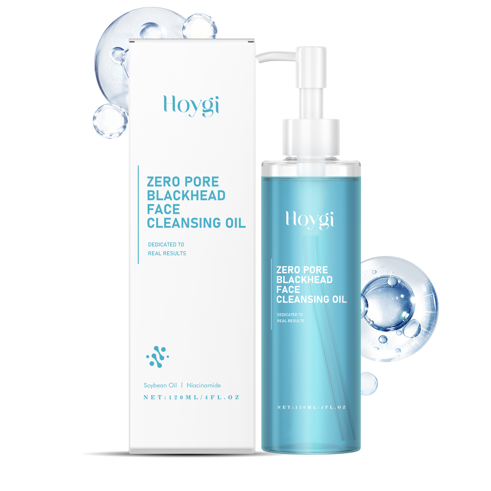 Hoygi Cleansing Oil, Deep Gentle Makeup Remover Soothes Face, Eyes And Lips With Clear And Non-Tight